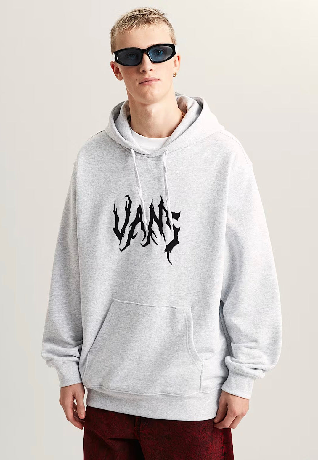 Vans - They Are Just Shoes Loose Light Grey Heather - Hoodie | Men-Image
