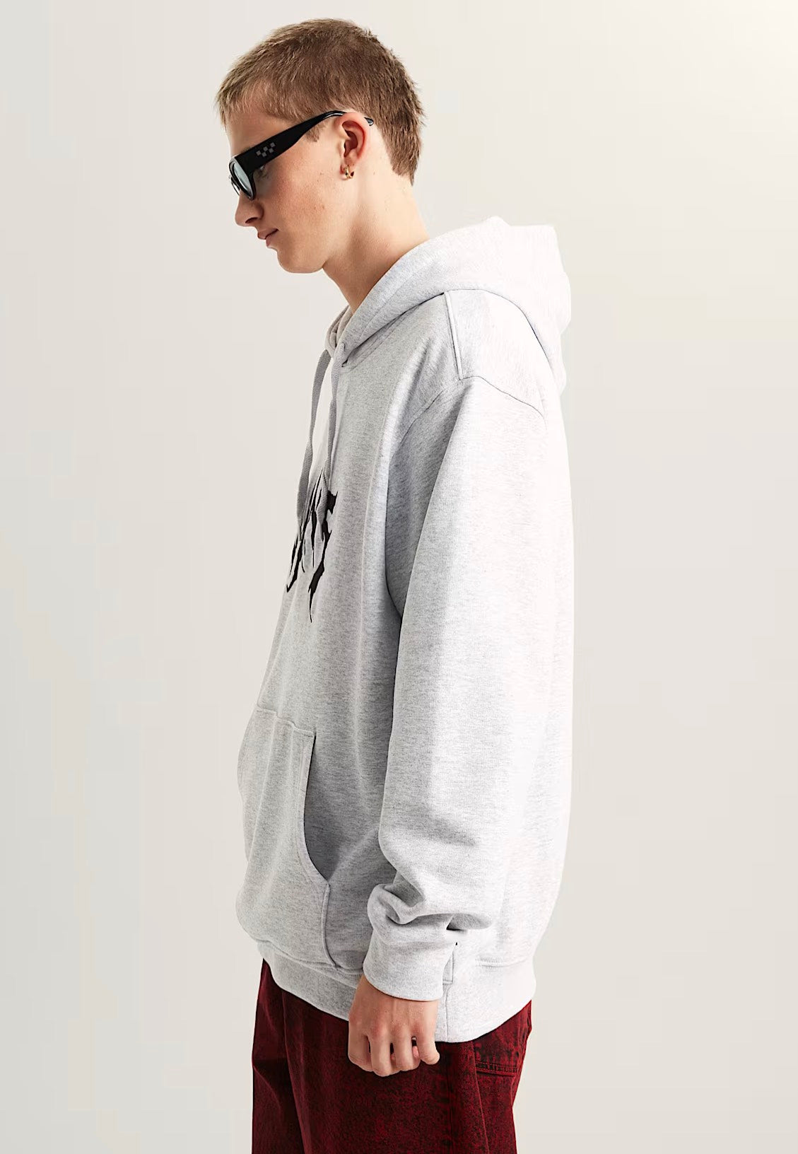 Vans - They Are Just Shoes Loose Light Grey Heather - Hoodie | Men-Image