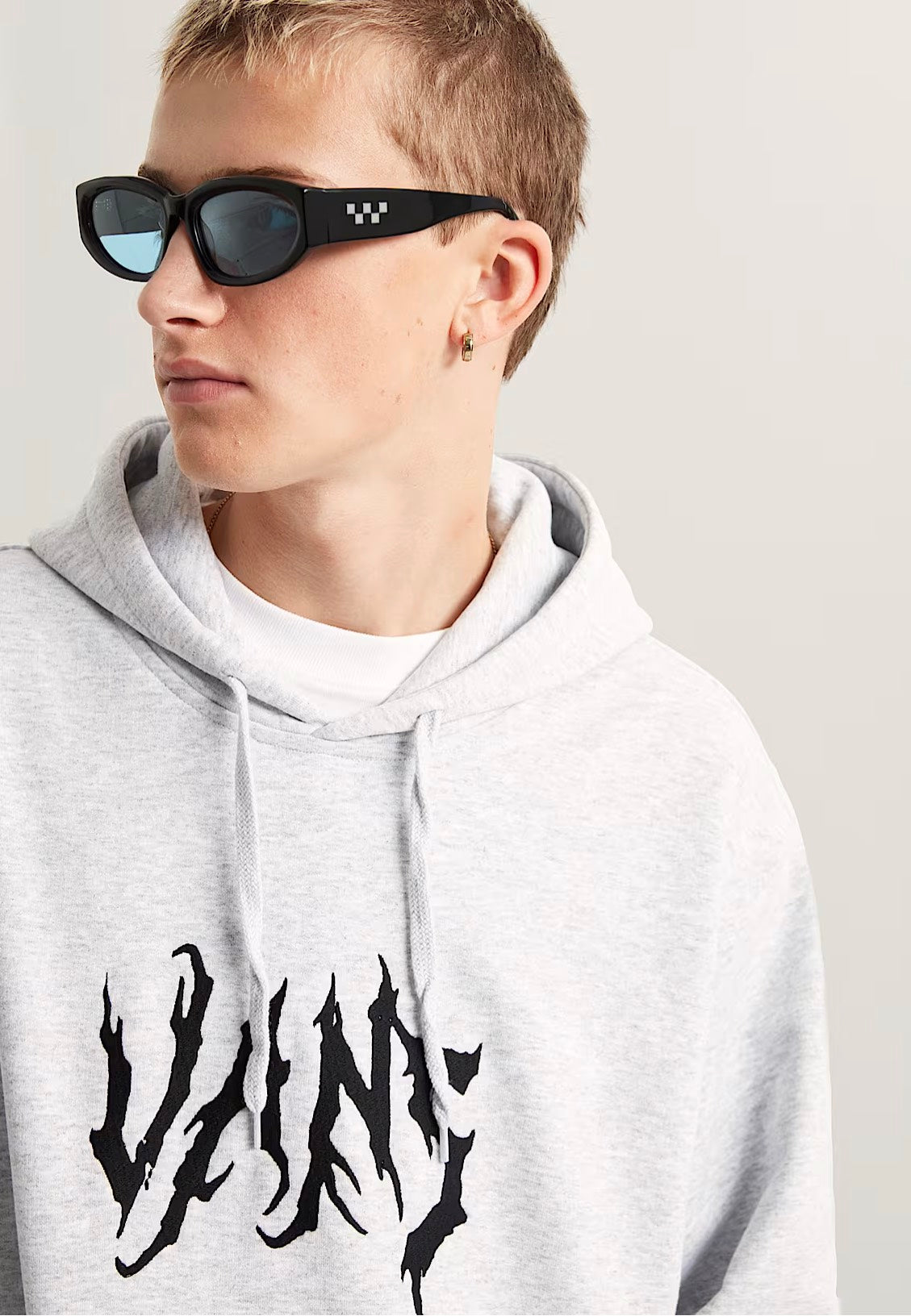 Vans - They Are Just Shoes Loose Light Grey Heather - Hoodie | Men-Image