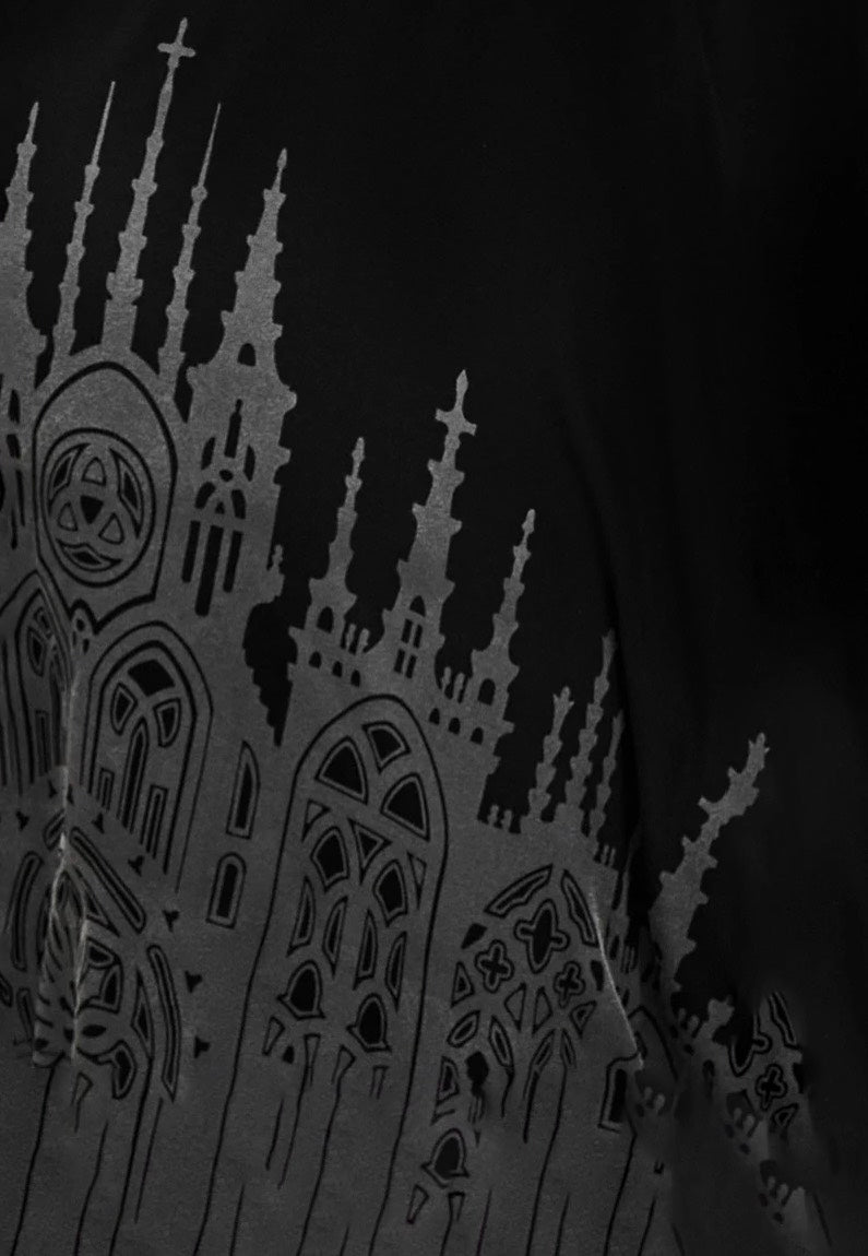 Killstar Thorned Spire Midi Black Paita | Women-Image