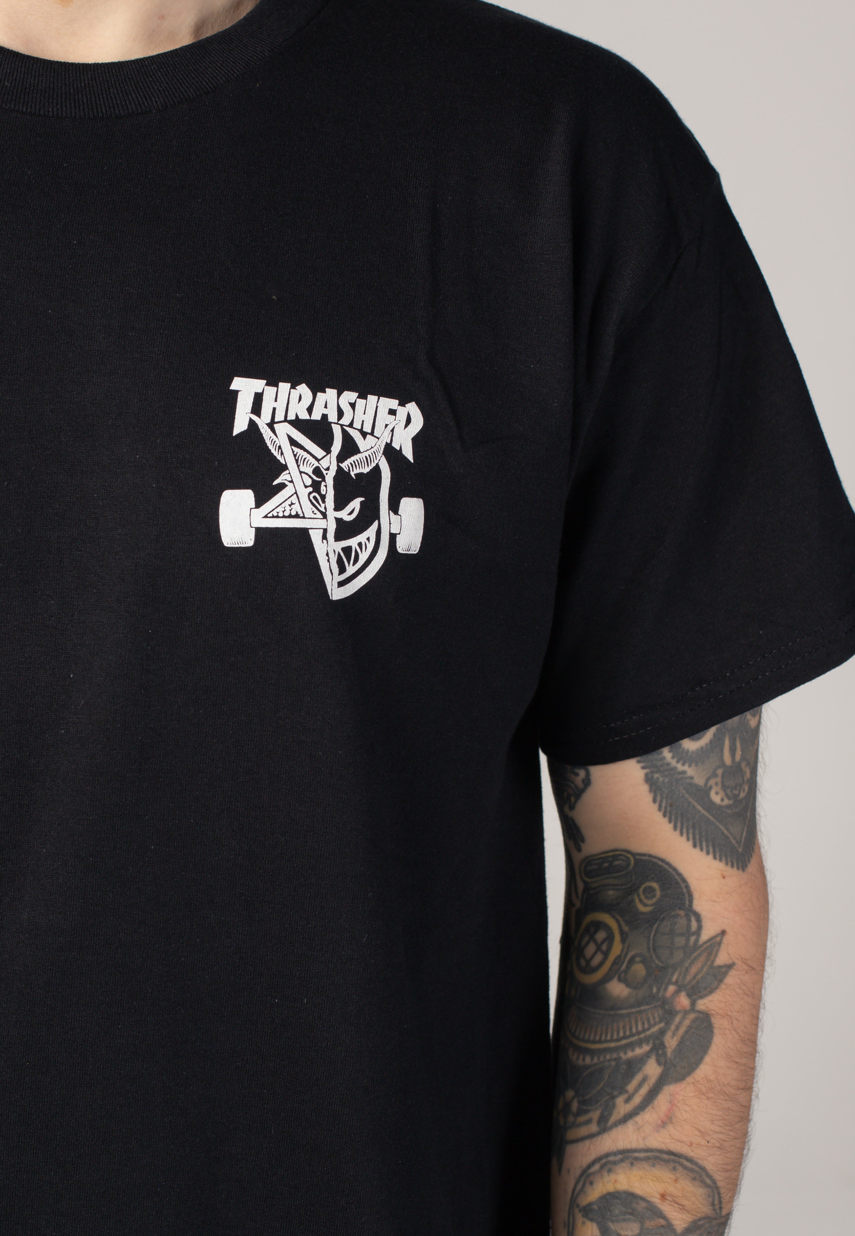 Thrasher x Spitfire - Classic Swirl Black - T-Shirt | Men-Image
