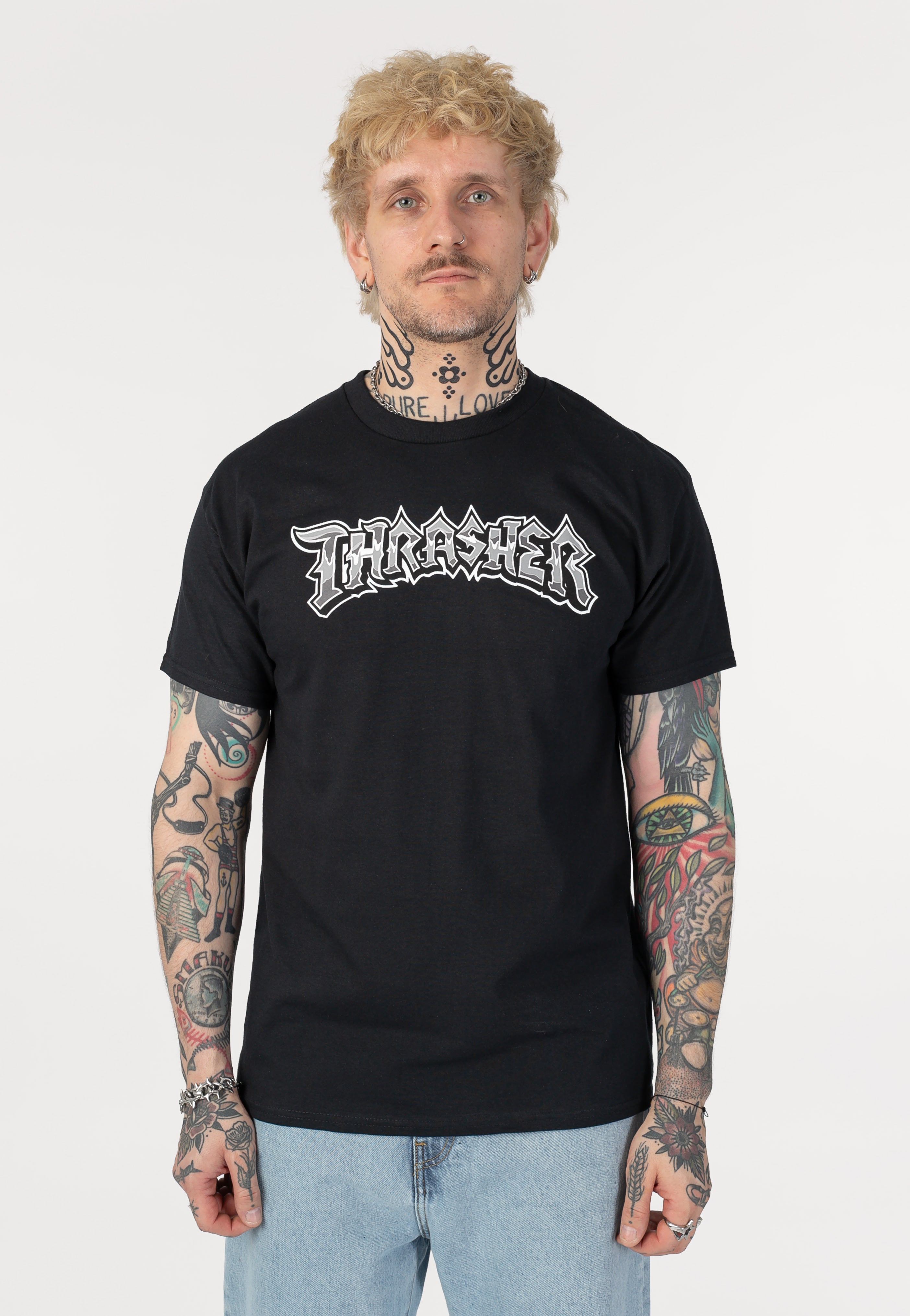 Thrasher - Cruisin' Black - T-Shirt | Men-Image