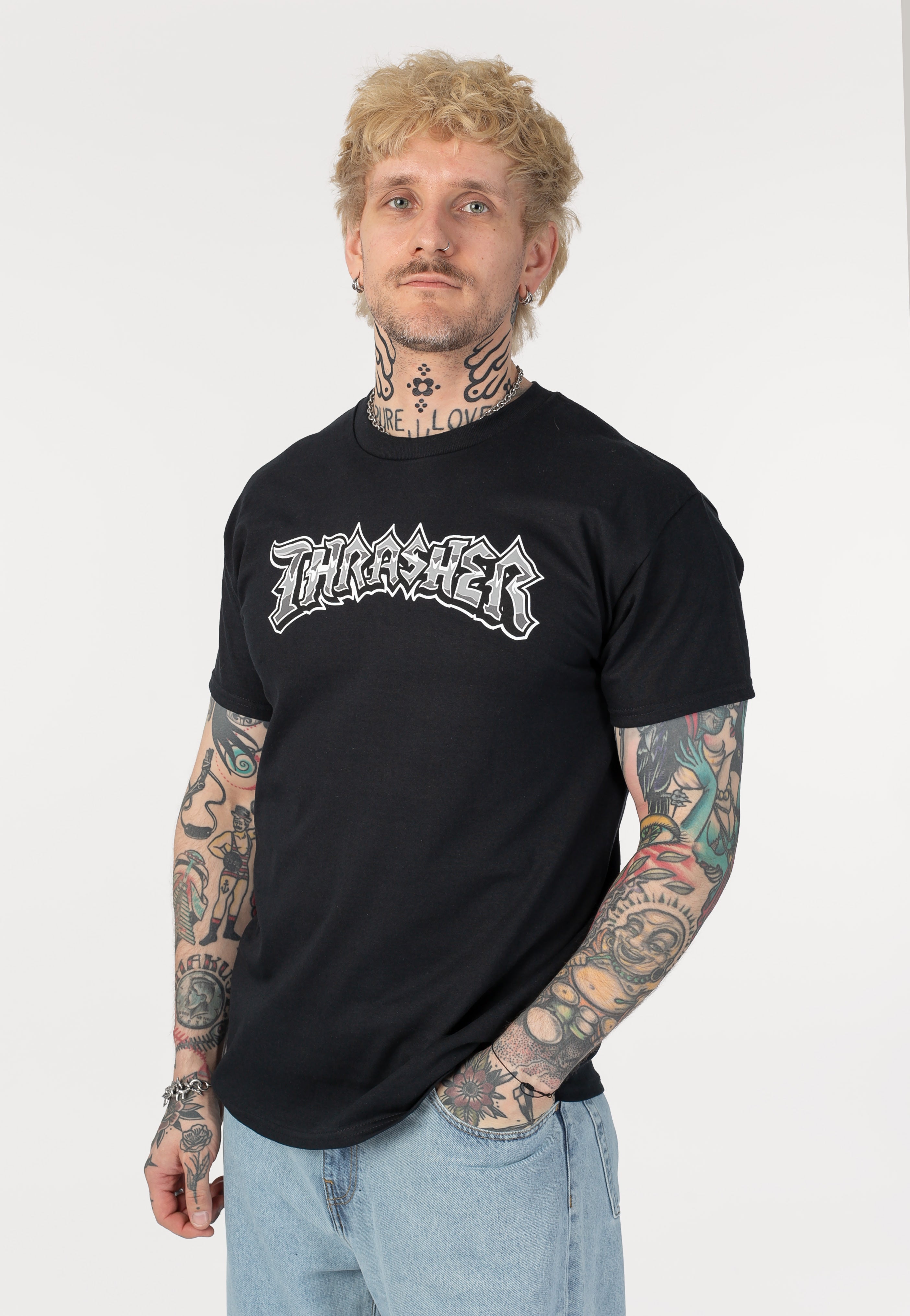 Thrasher - Cruisin' Black - T-Shirt | Men-Image