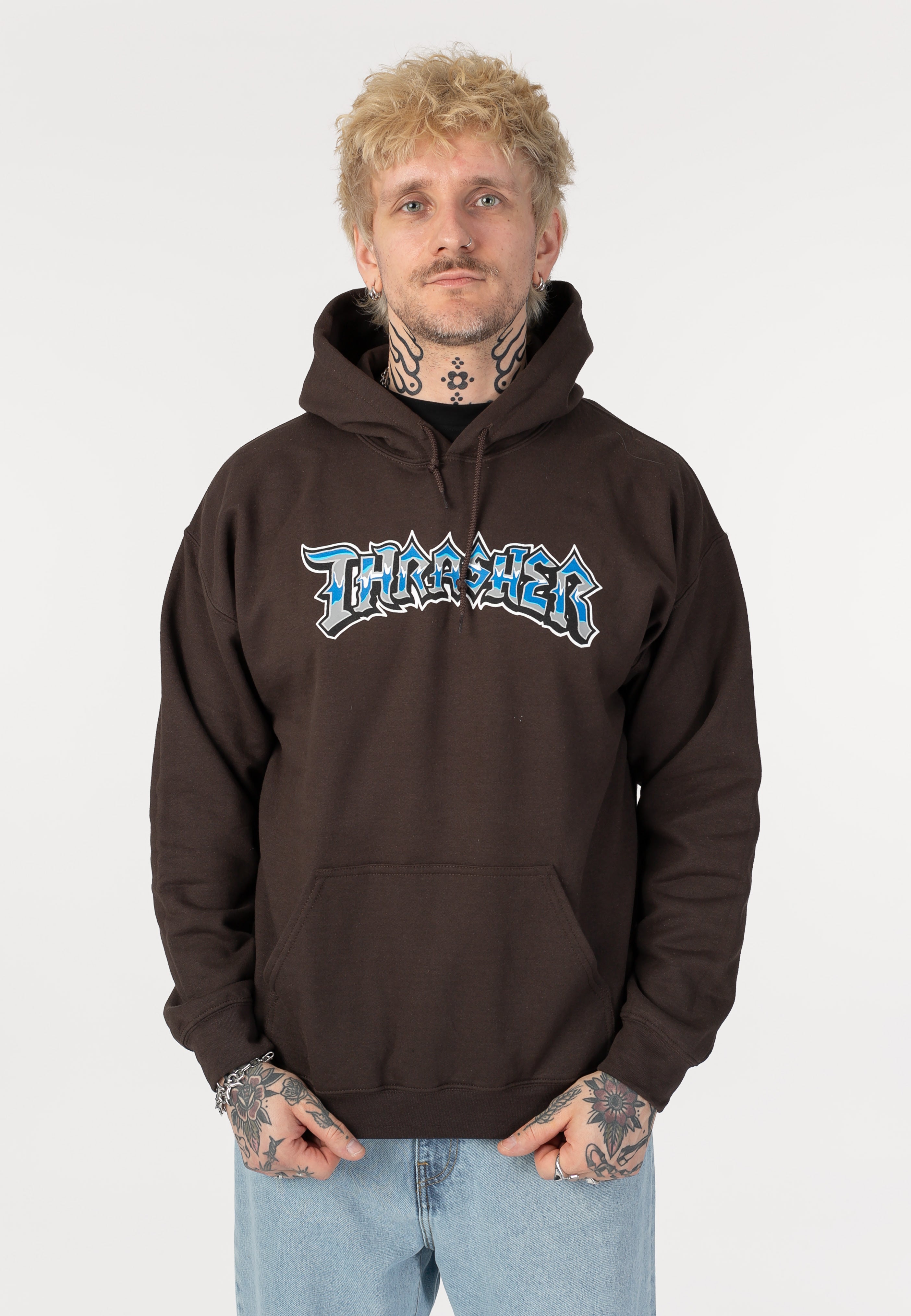 Thrasher - Cruisin' Dark Chocolate - Hoodie | Men-Image