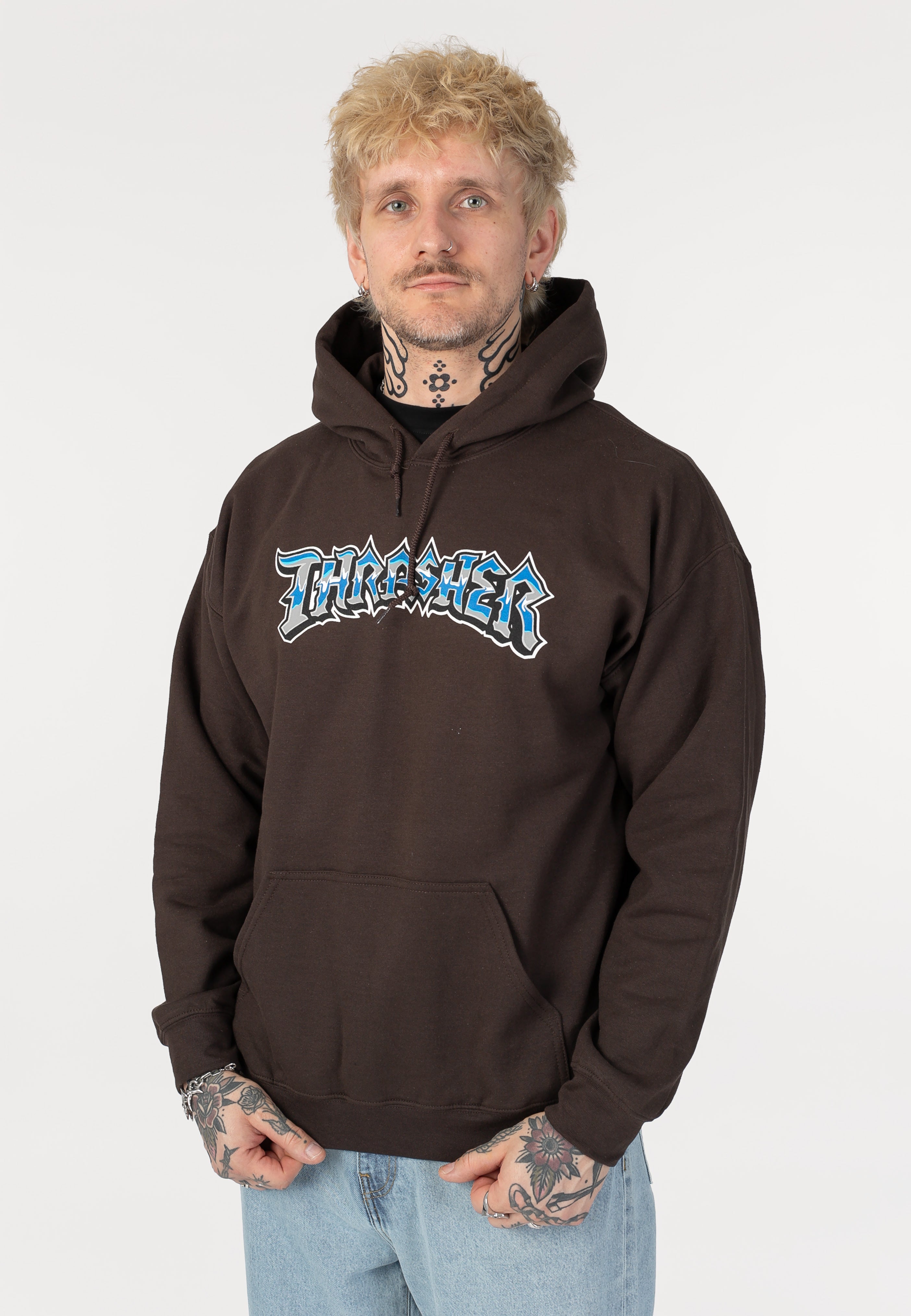 Thrasher - Cruisin' Dark Chocolate - Hoodie | Men-Image