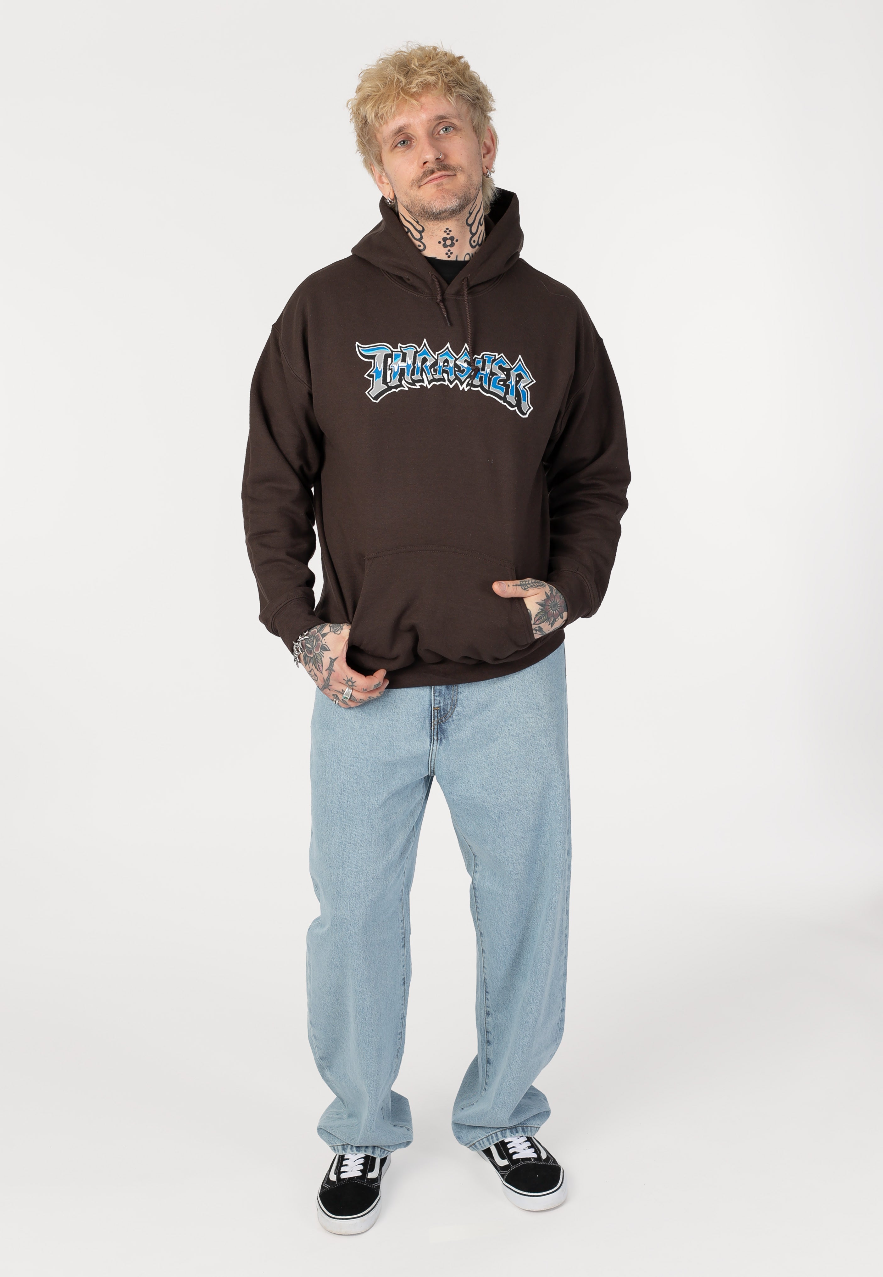 Thrasher - Cruisin' Dark Chocolate - Hoodie | Men-Image