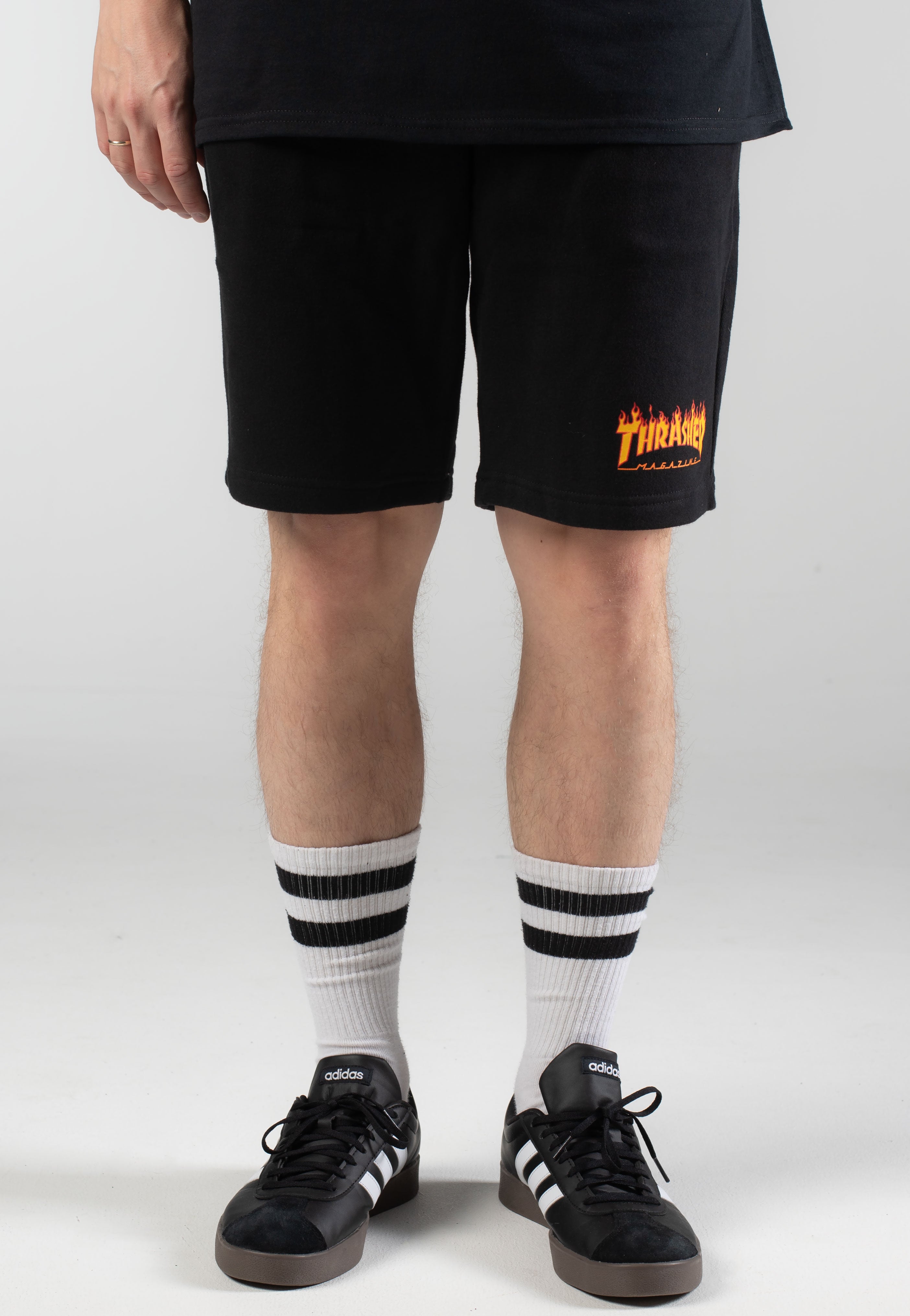 Thrasher - Flame P.E. Black - Shorts | Men-Image