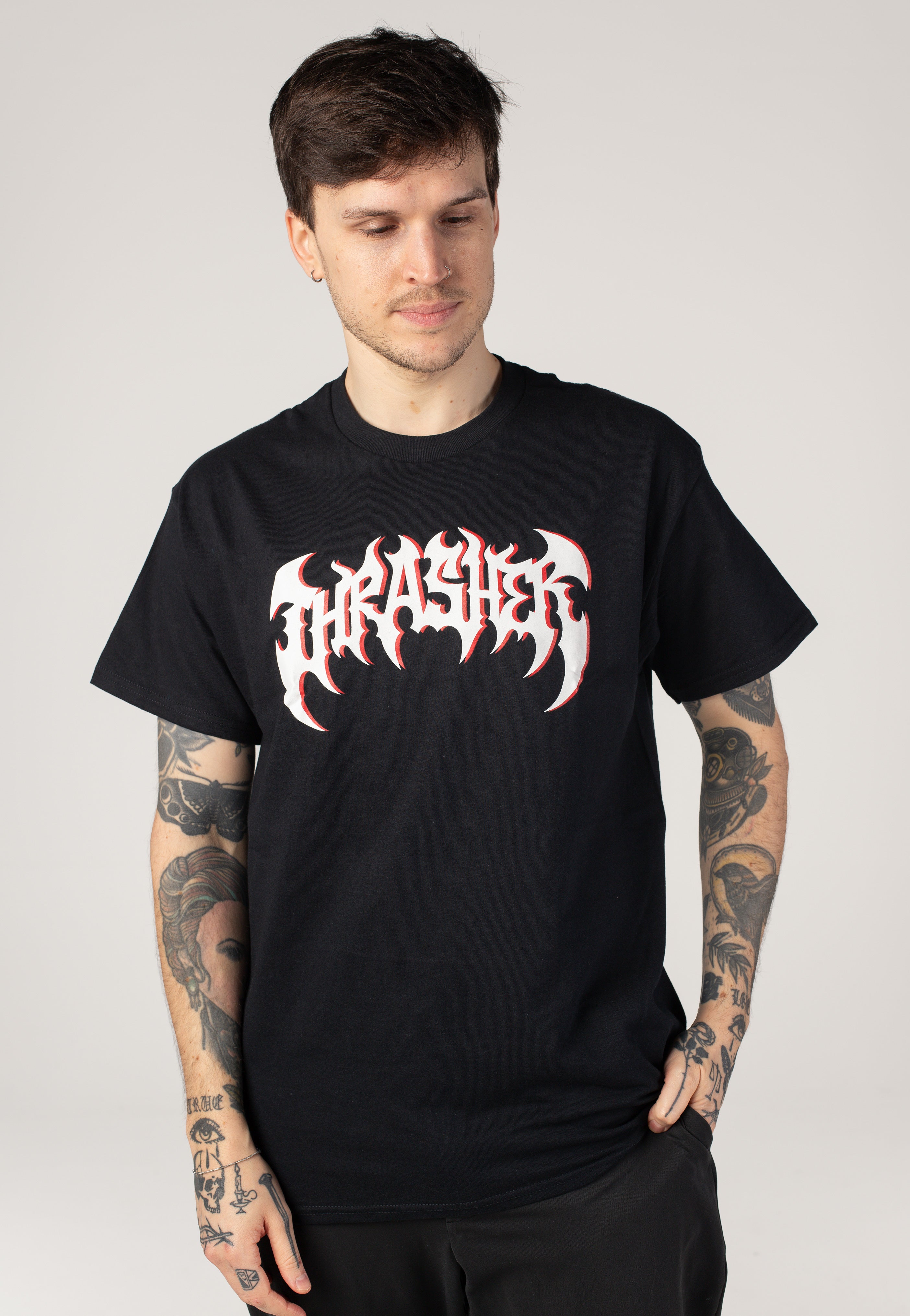 Thrasher - Heavy Metal Black - T-Shirt | Men-Image