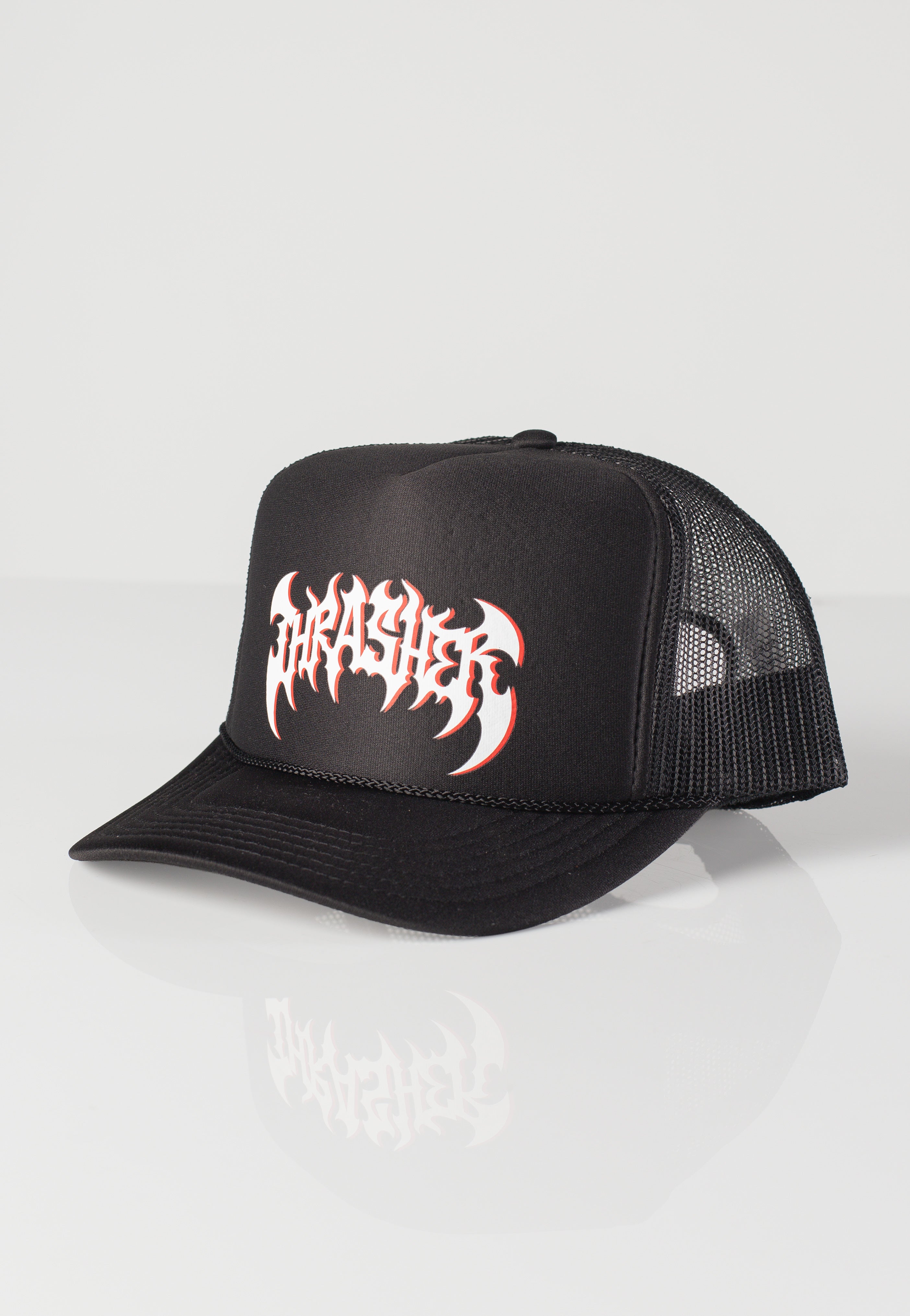 Thrasher - Heavy Metal Trucker Black/Black - Cap | Men-Image