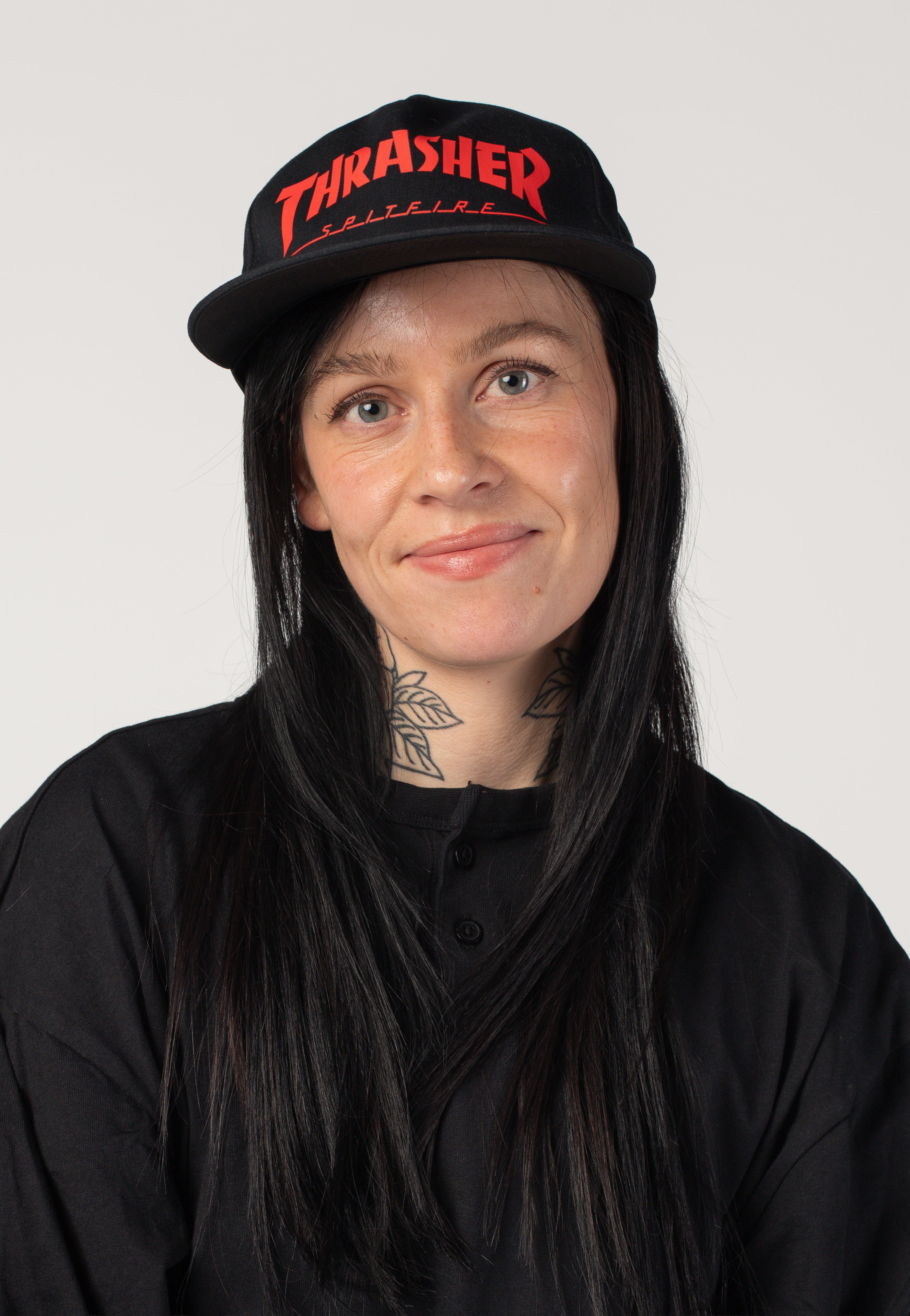 Thrasher x Spitfire - Snapback Black - Cap | Women-Image