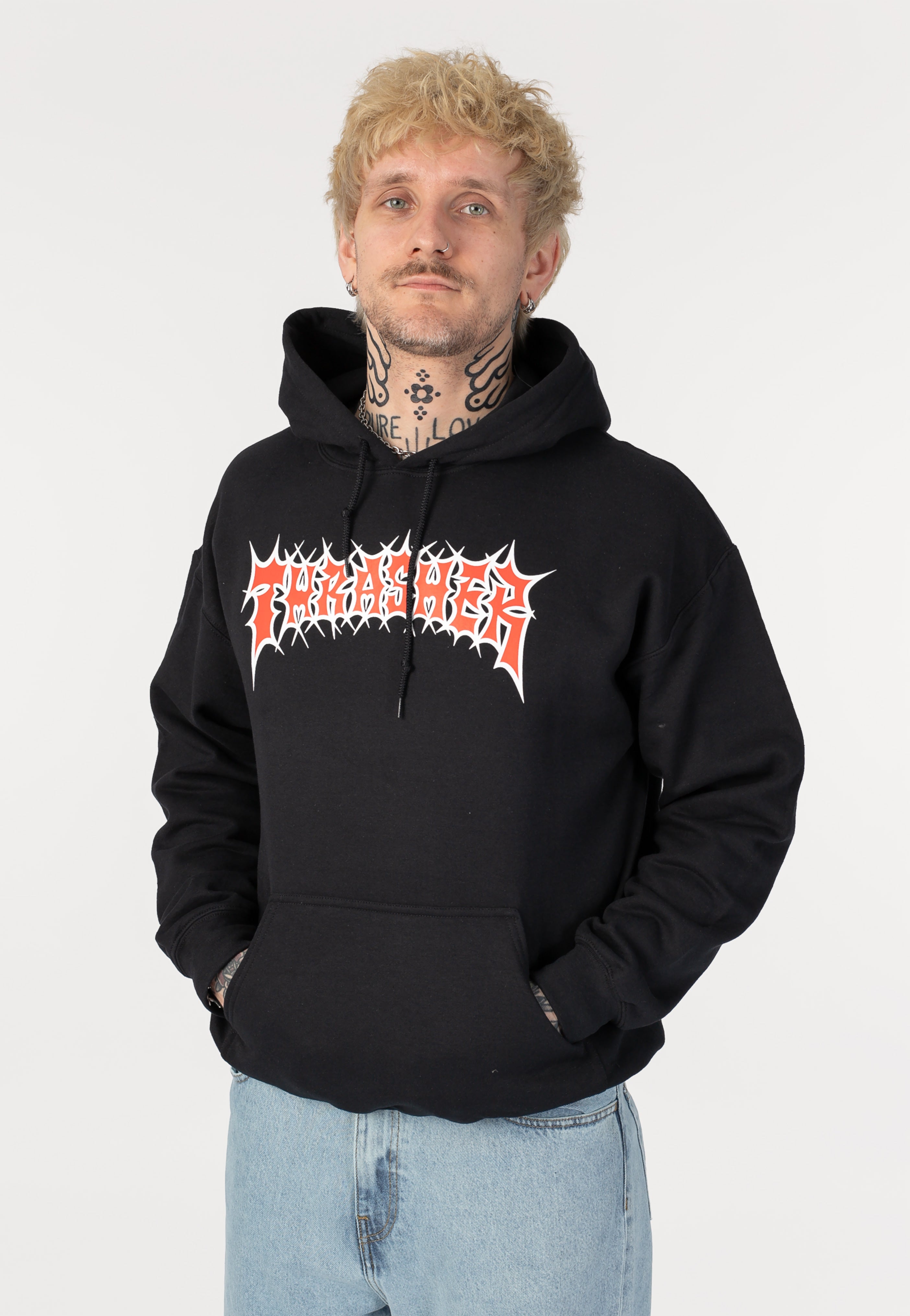 Thrasher - Spikey Black - Hoodie | Men-Image