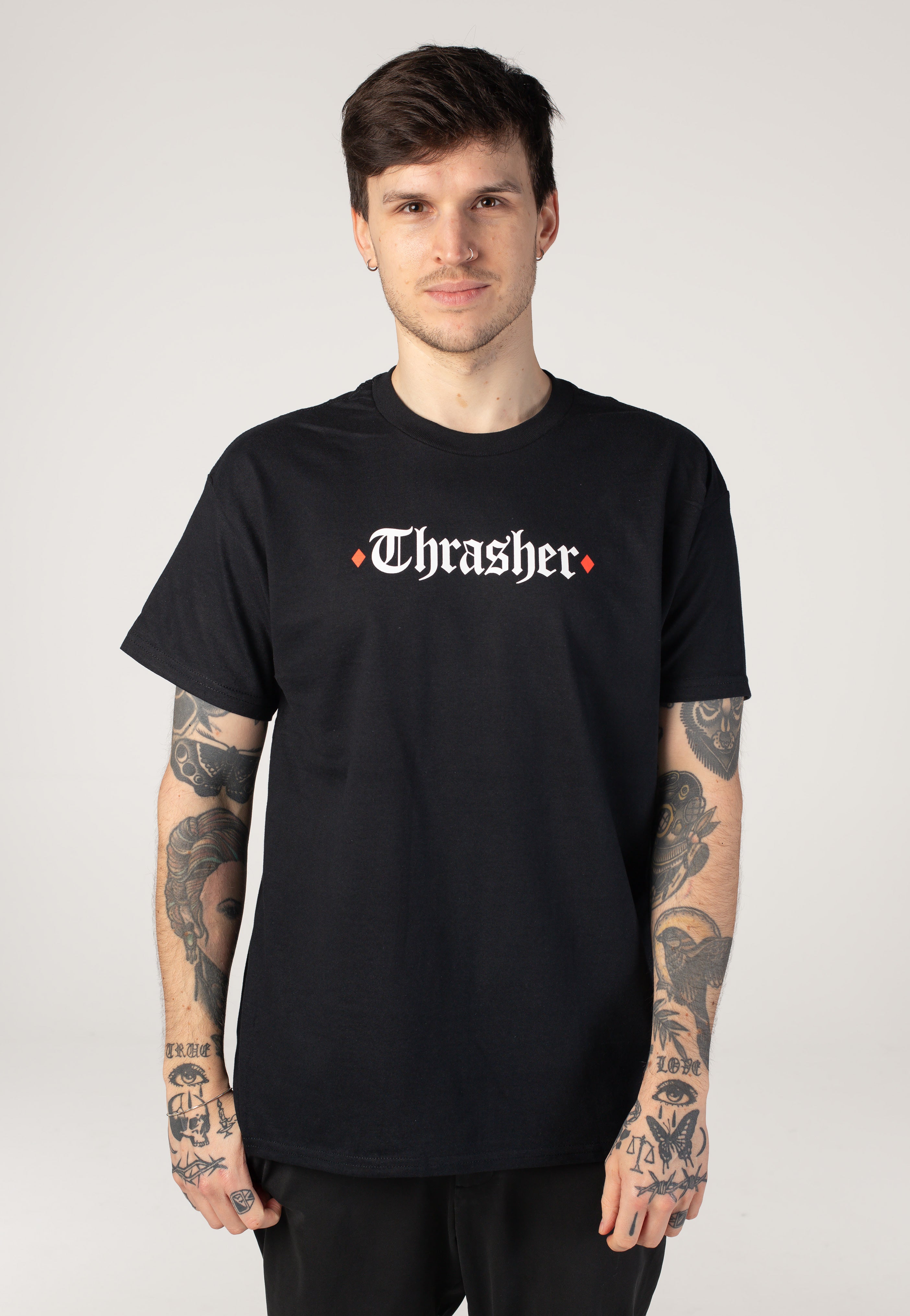 Thrasher x Spitfire - The End Oath Black - T-Shirt | Men-Image