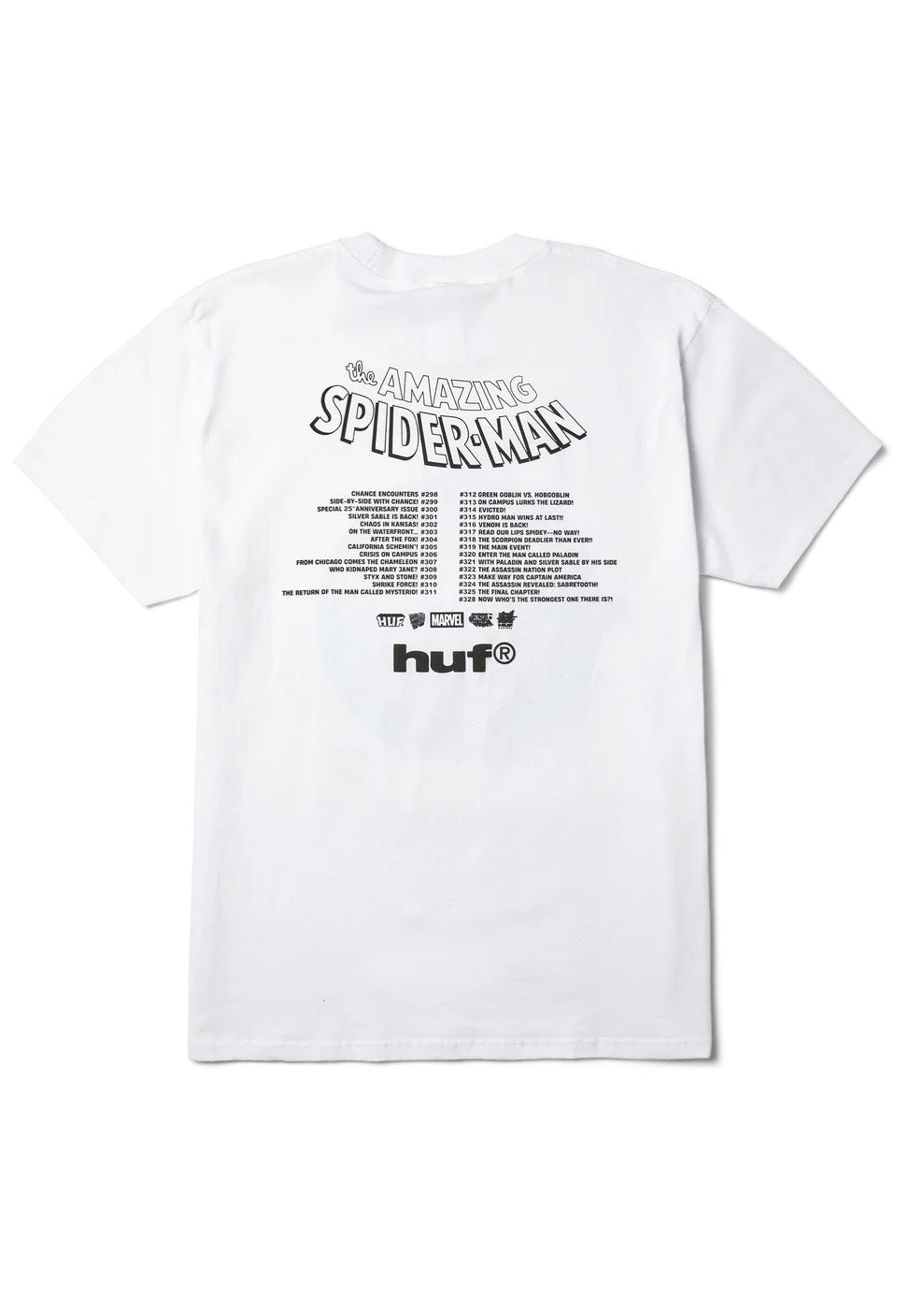 HUF x Spiderman - Three Hundred White - T-Shirt | Men-Image