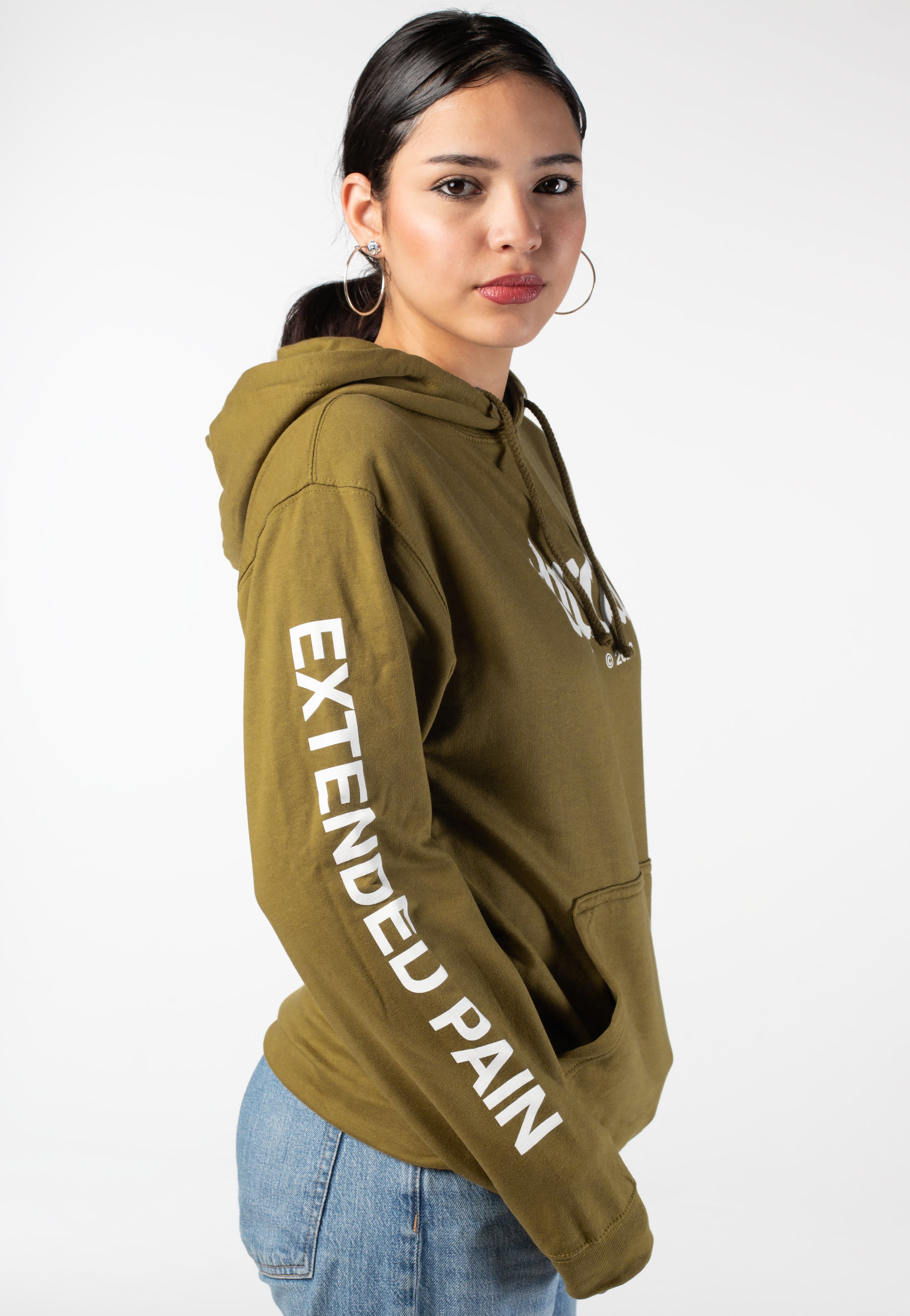 Thrown - Logo C 2023 Military Green - Hoodie | Women-Image