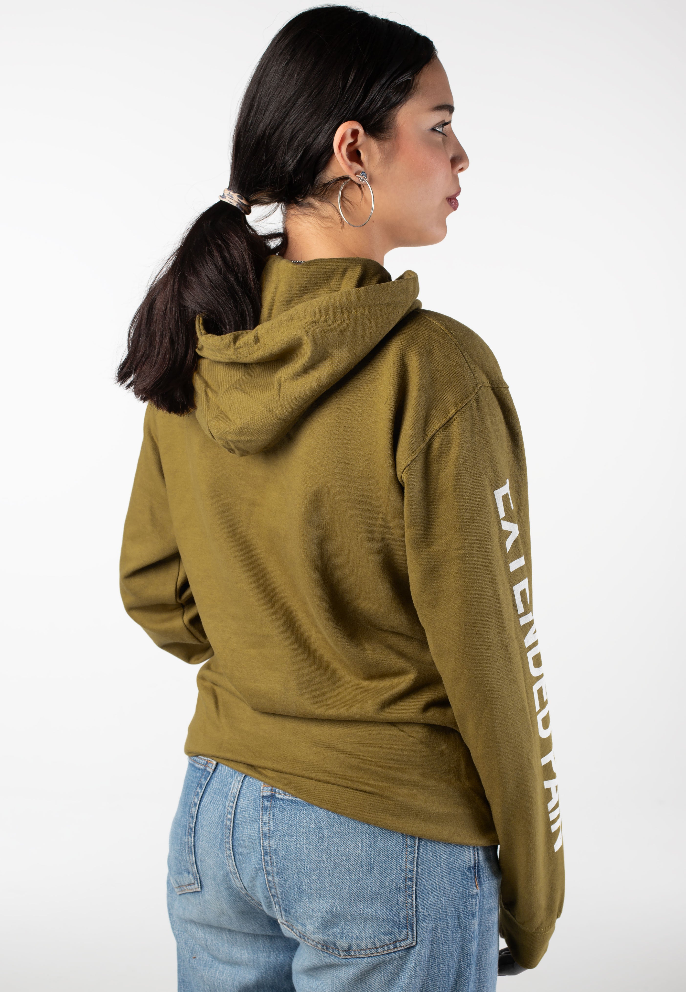Thrown - Logo C 2023 Military Green - Hoodie | Women-Image