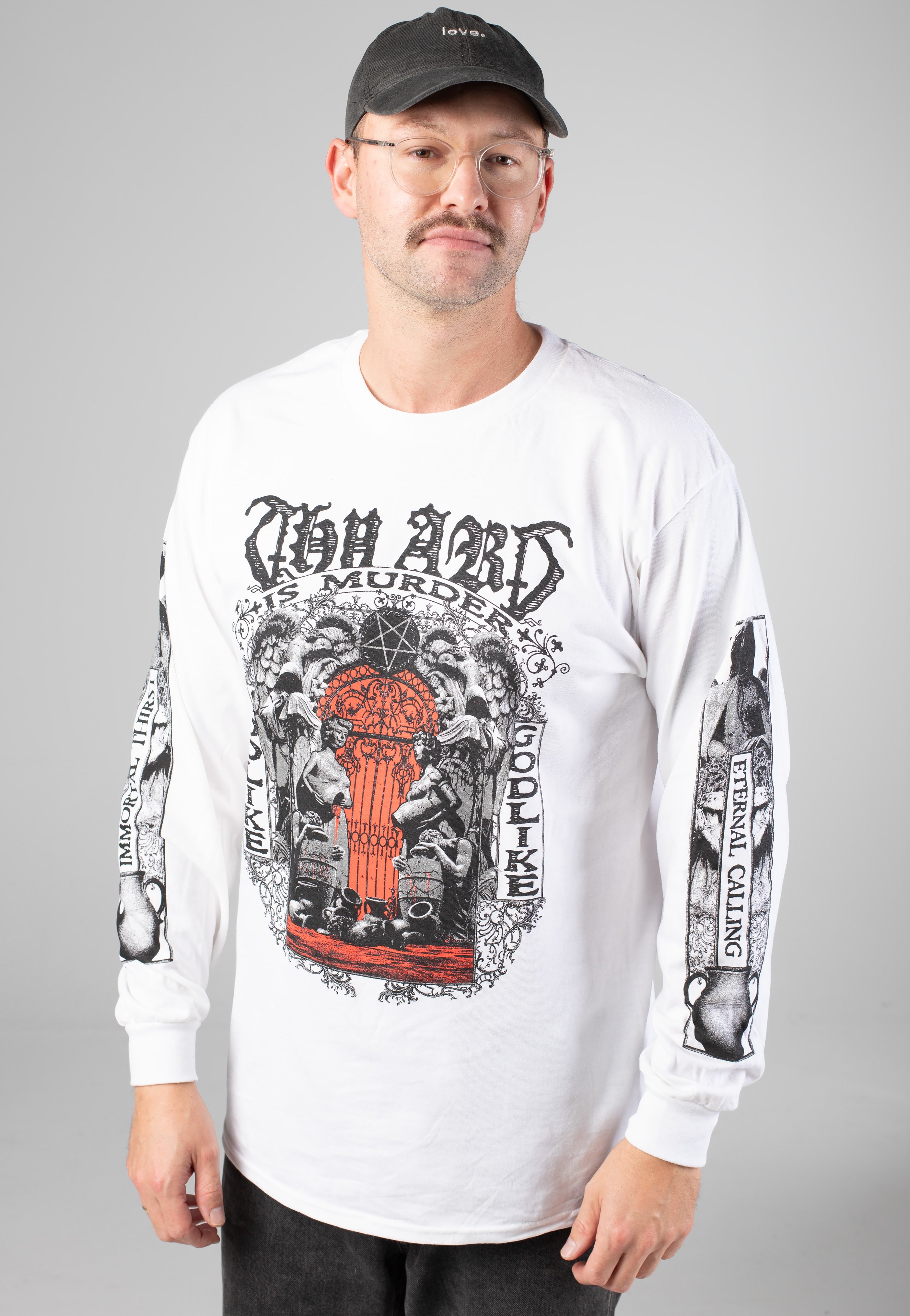 Thy Art Is Murder - Gates White - Longsleeve | Neutral-Image