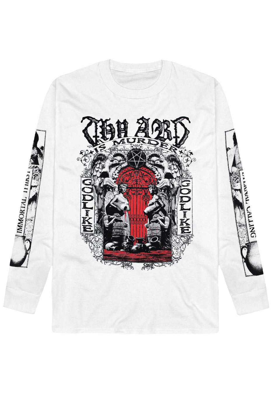 Thy Art Is Murder - Gates White - Longsleeve | Neutral-Image