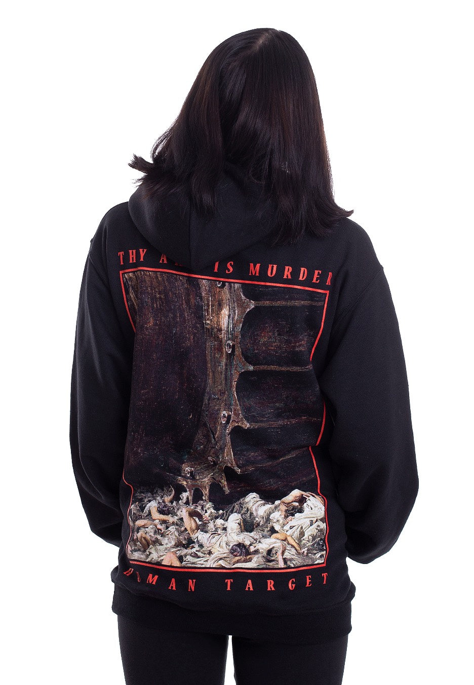 Thy Art Is Murder - Human Target - Hoodie | Women-Image