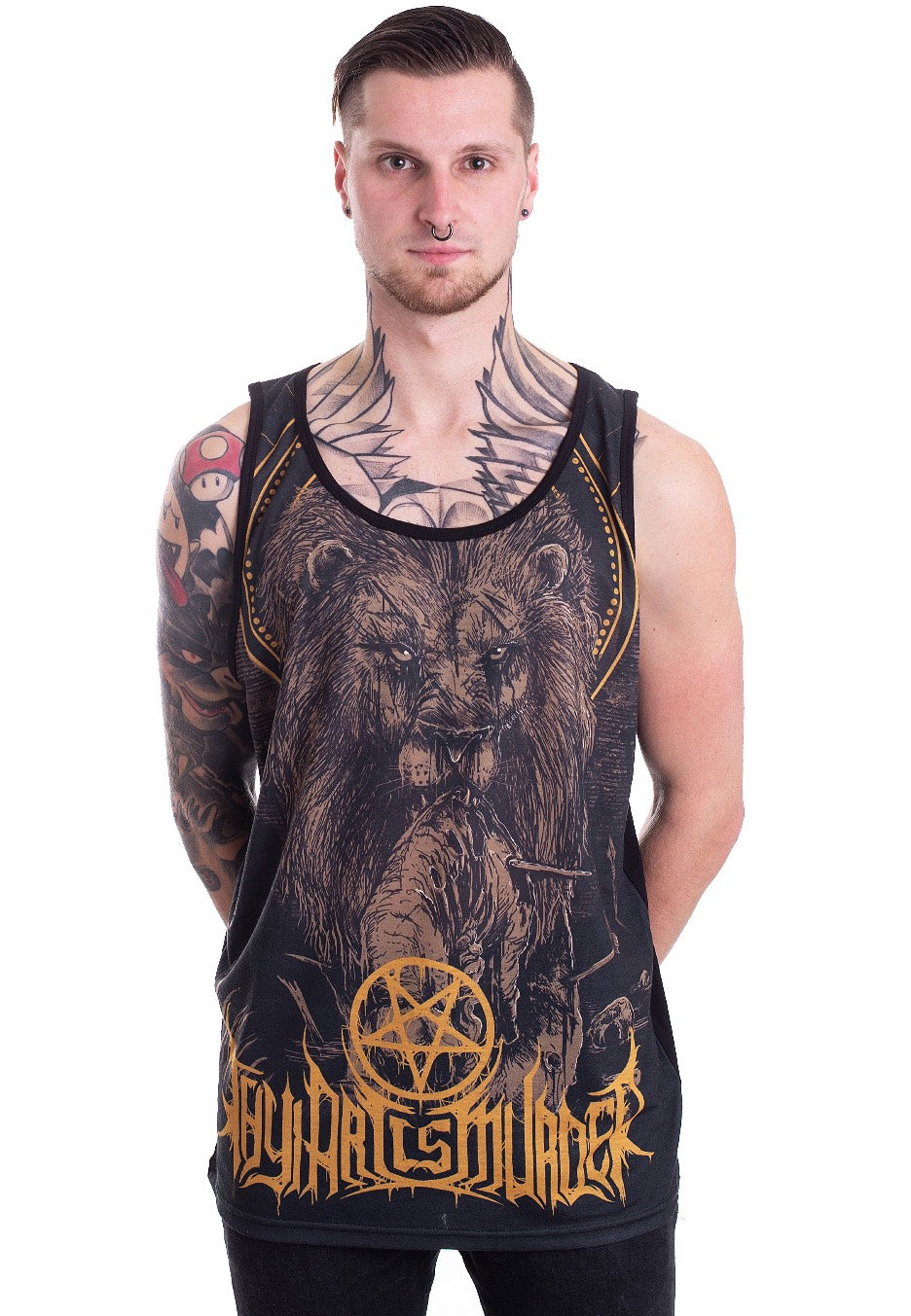Thy Art Is Murder - Lion Allover - Tank | Men-Image