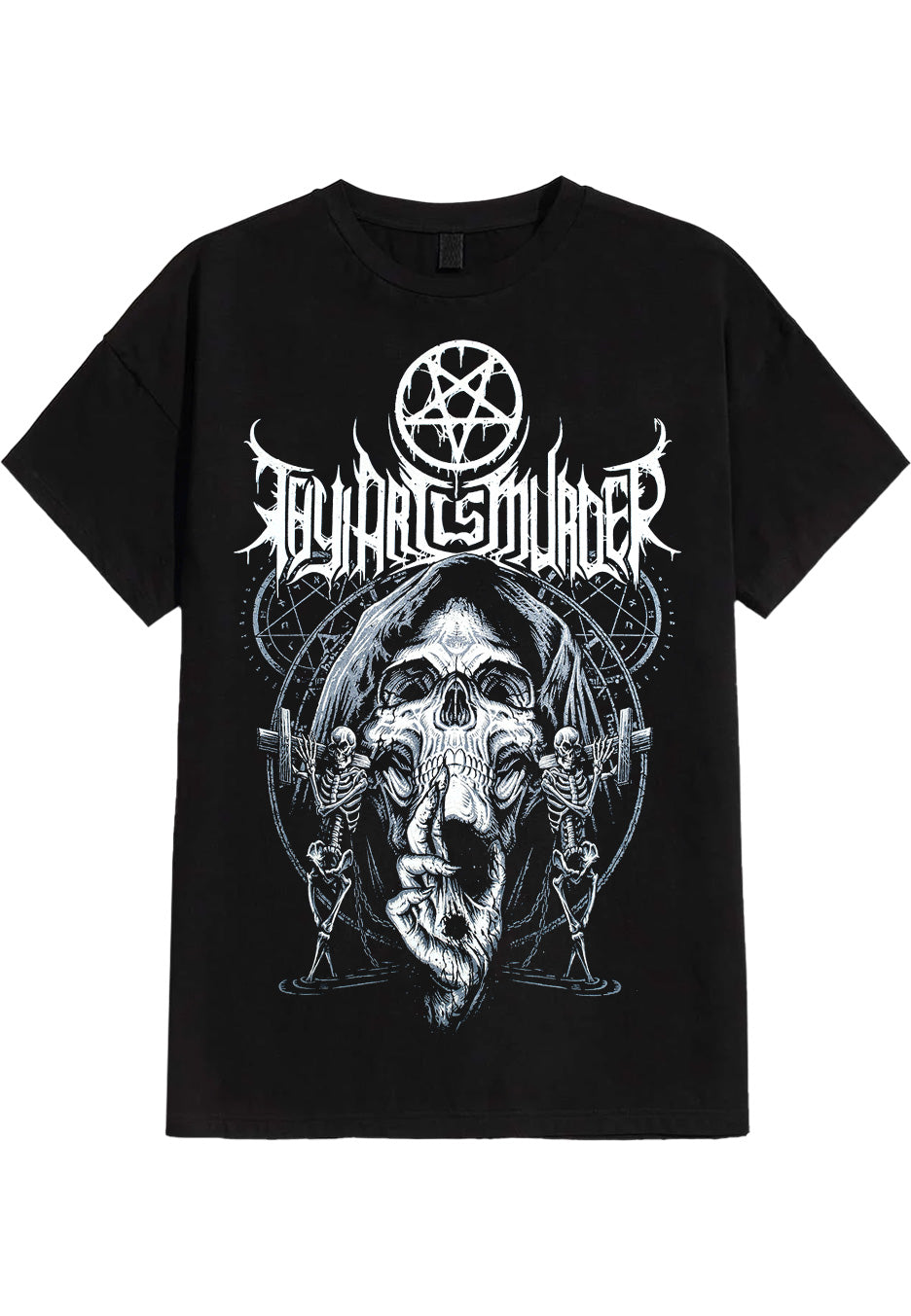 Thy Art Is Murder Skull Pentagram - T-Shirt | Impericon