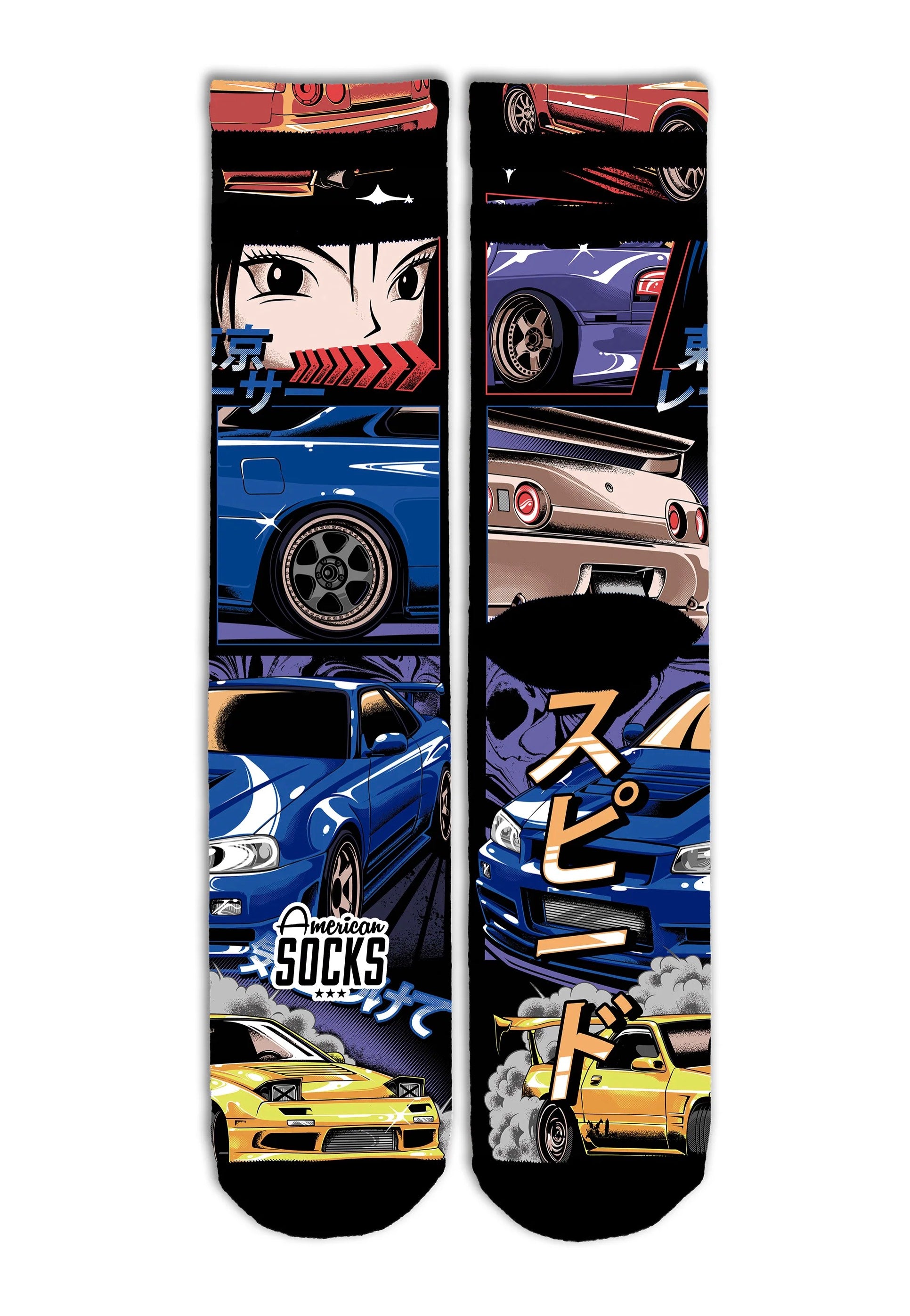 American Socks - Tokyo Drift - Socks | Neutral-Image
