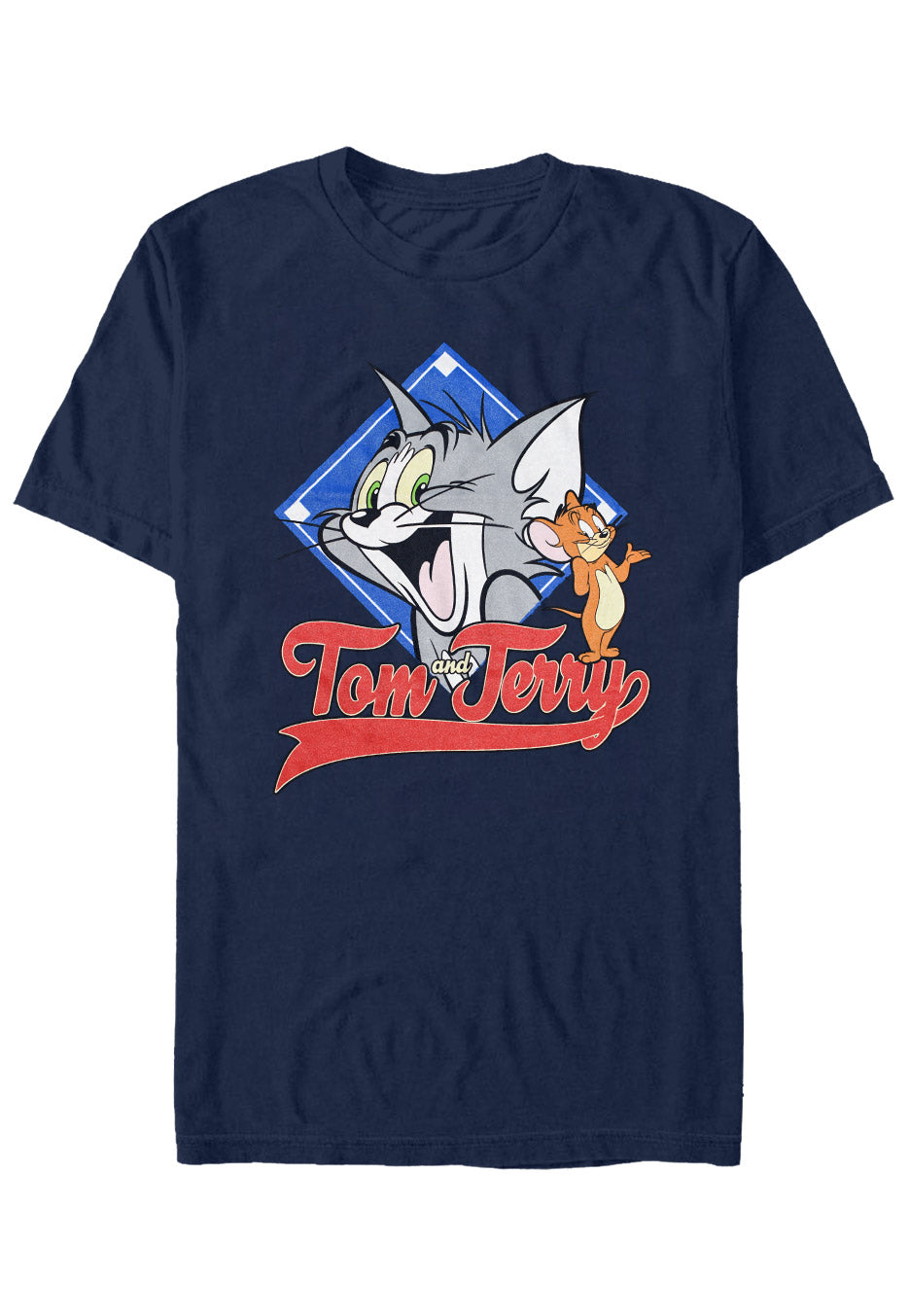 Tom And Jerry - Retro Classic Navy - T-Shirt | Neutral-Image