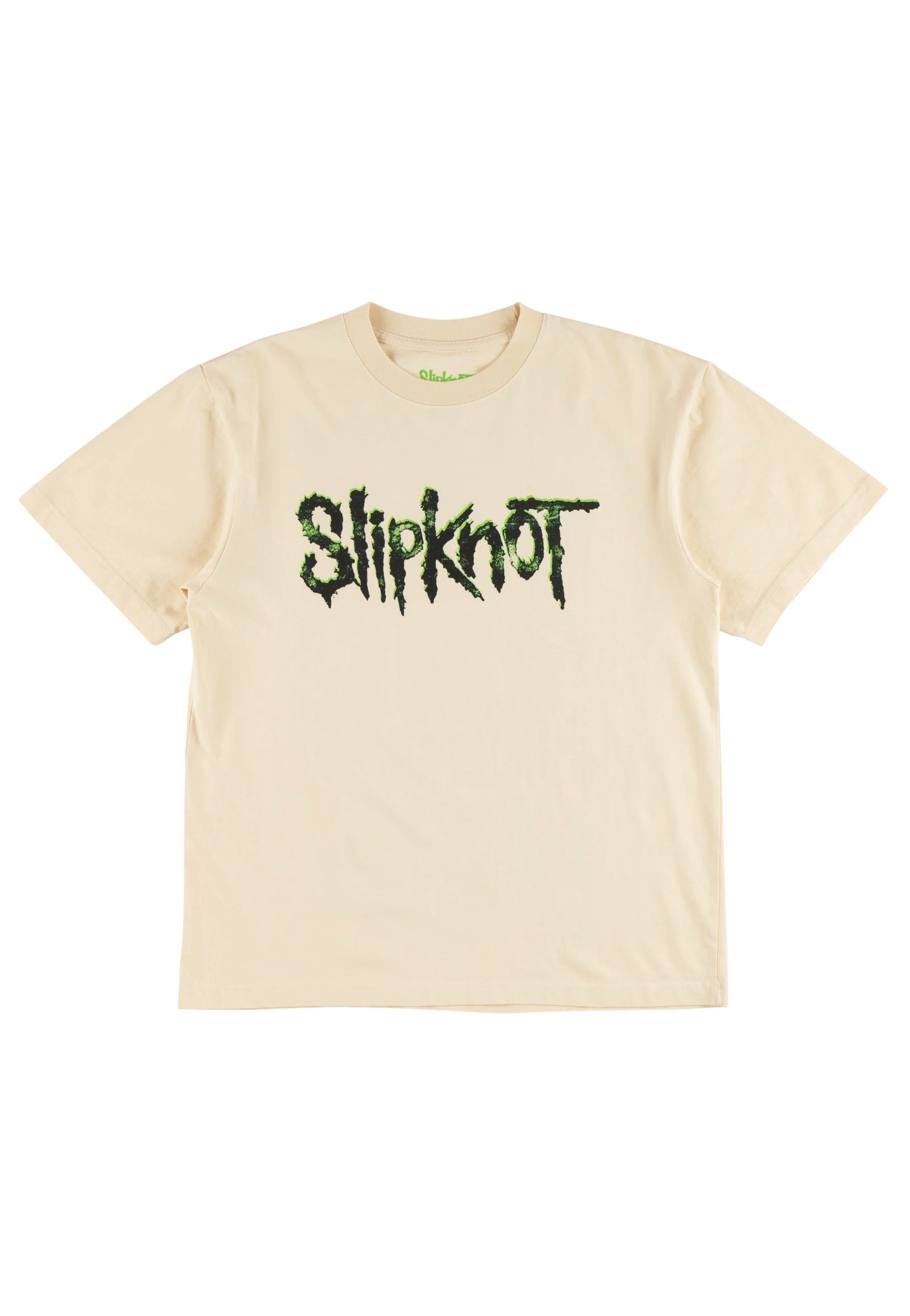 Welcome x Slipknot - Tomorrow Boxy Garment-Dyed Bone - T-Shirt | Men-Image