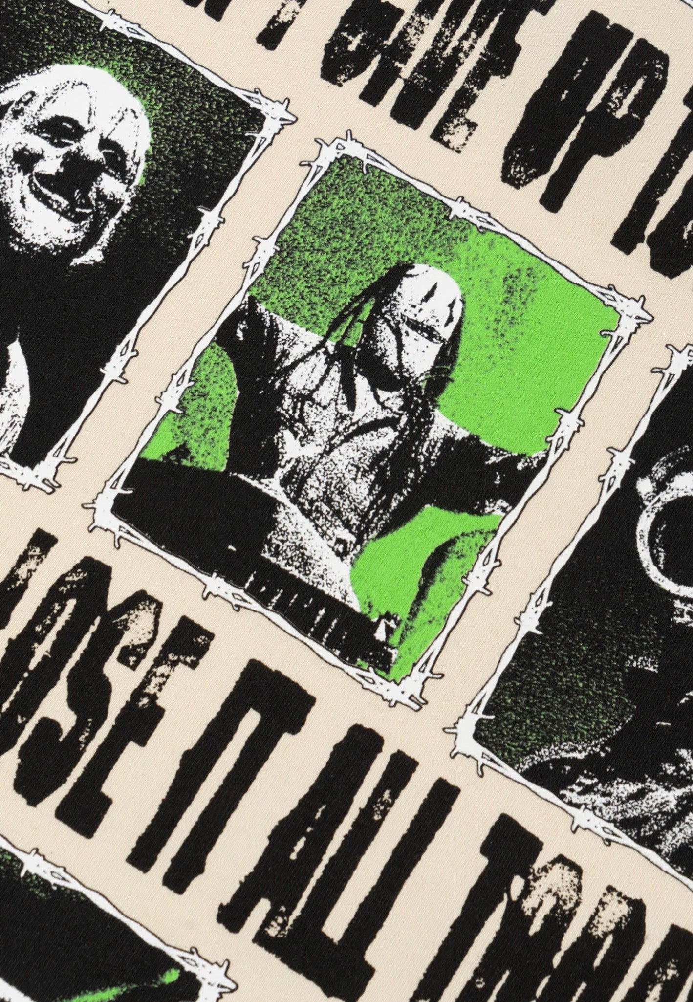 Welcome x Slipknot - Tomorrow Boxy Garment-Dyed Bone - T-Shirt | Men-Image