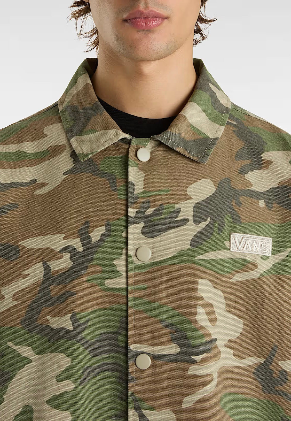 Vans - Torrey Canvas Coach Vintage Camo - Jacket | Men-Image