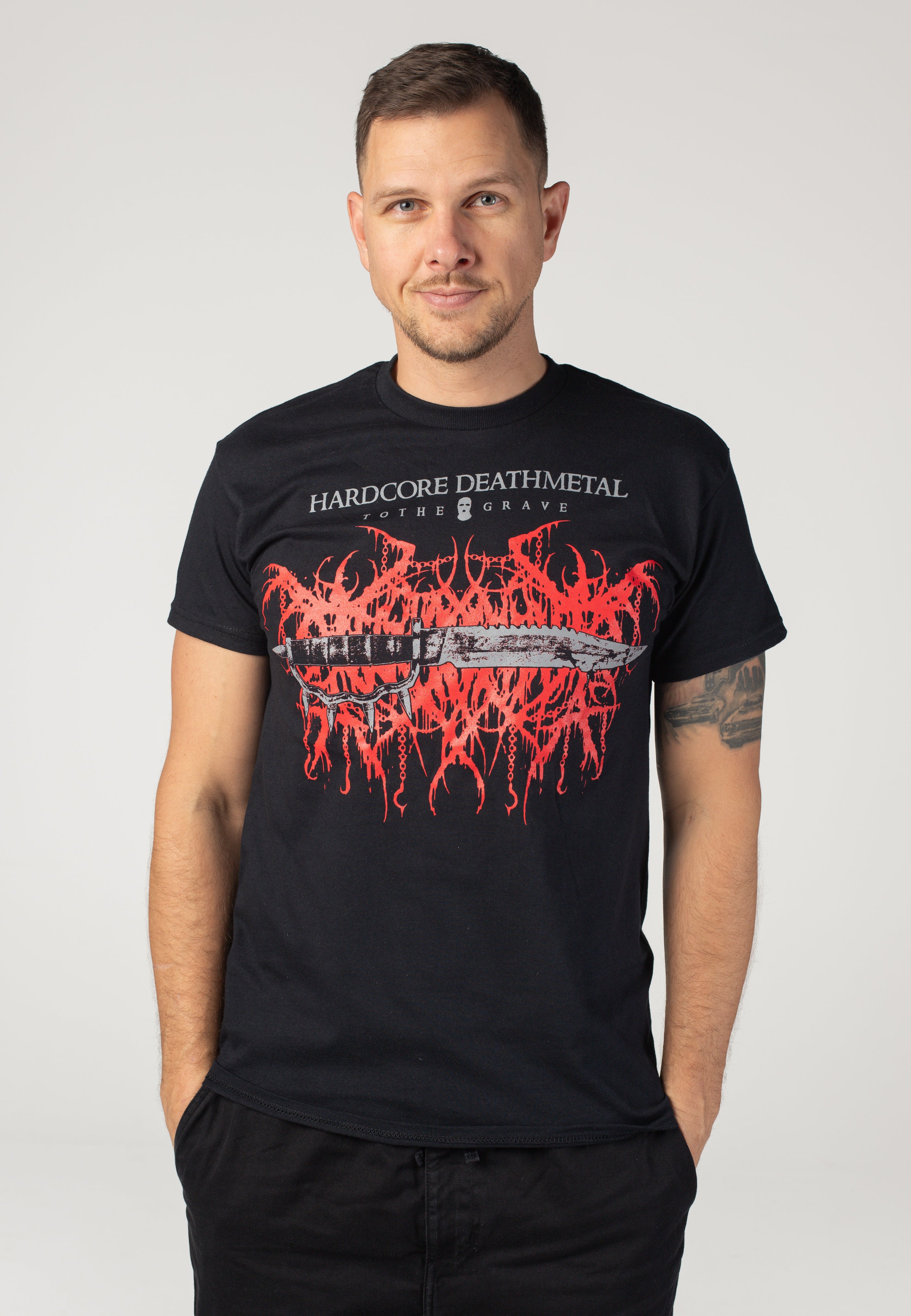To The Grave - Anti Human - T-Shirt | Men-Image