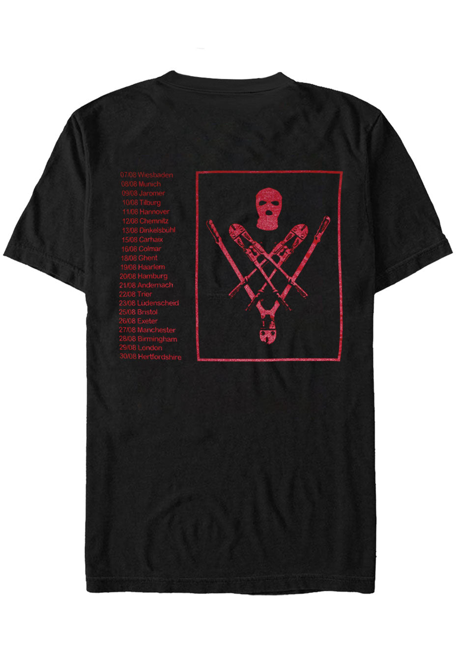 To The Grave - Bodies Tour 2025 - T-Shirt | Neutral-Image