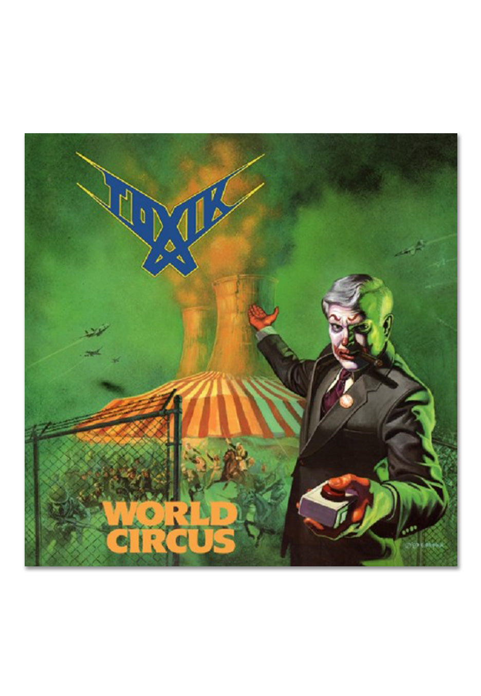 Toxik - World Circus Ltd. Green/Black Split - Colored Vinyl | Neutral-Image