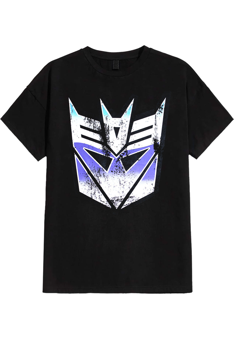 Transformers - Distressed Decepticon Shield - T-Shirt | Neutral-Image