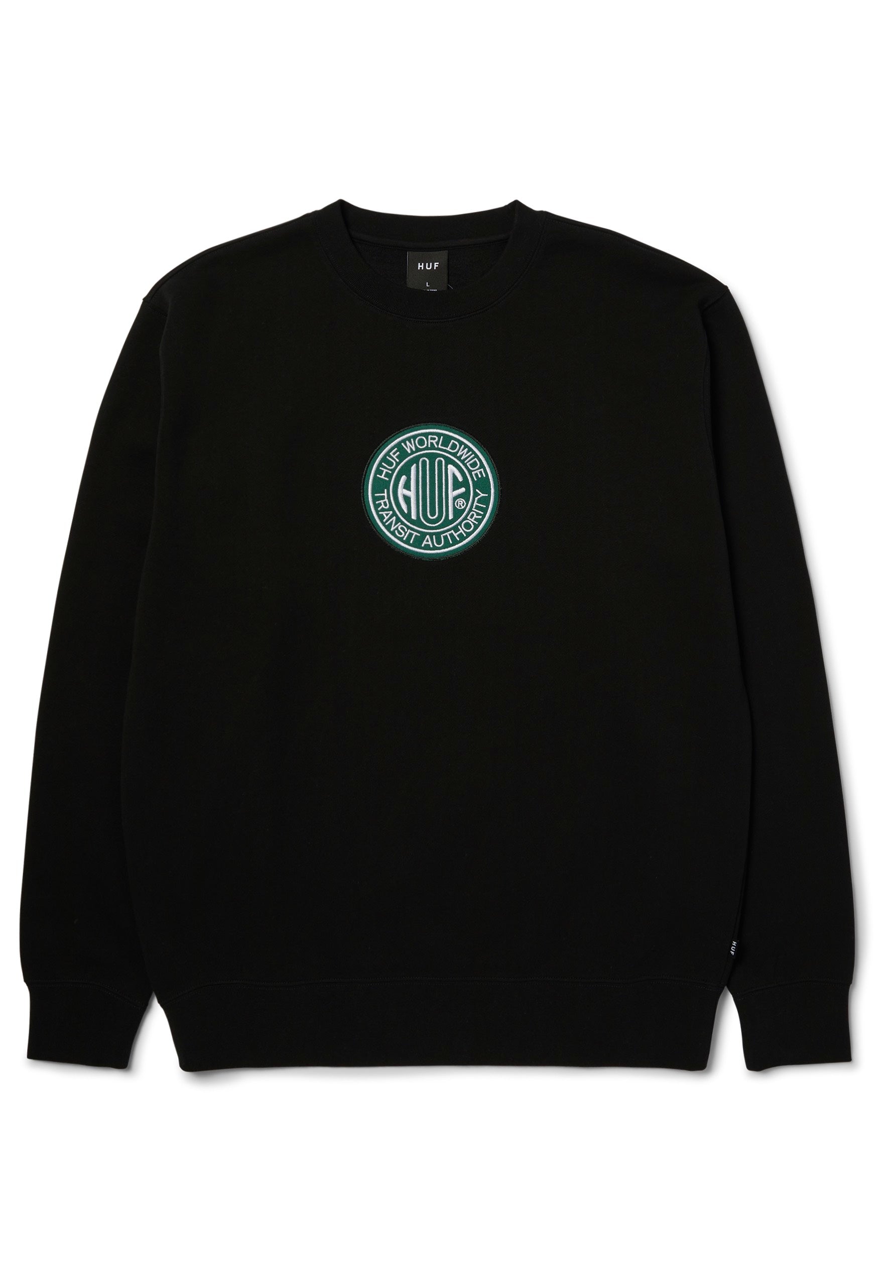 HUF - Transit Authority Black - Sweater | Men-Image