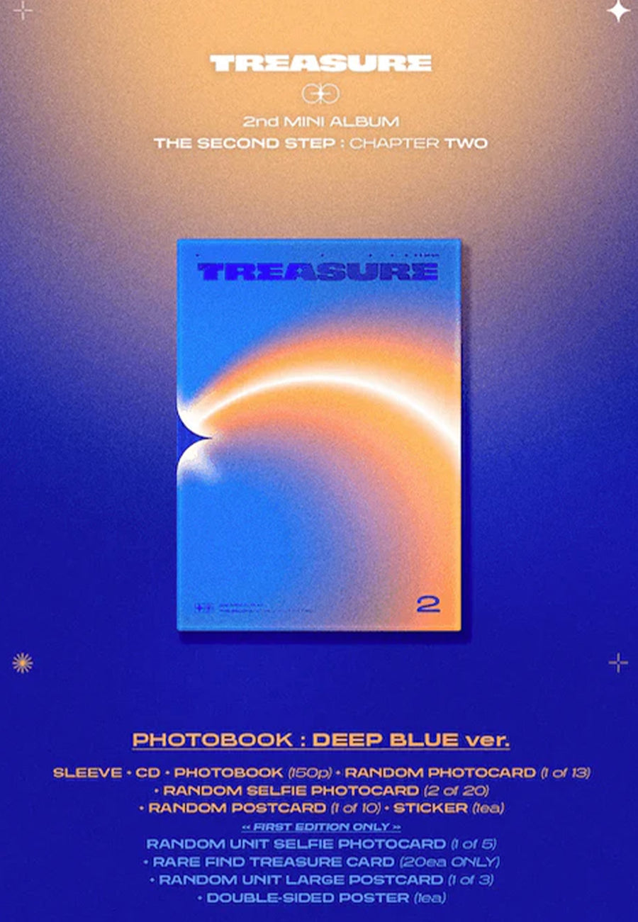 Treasure Second Step: Chapter Two (Photobook Version) - CD | Impericon