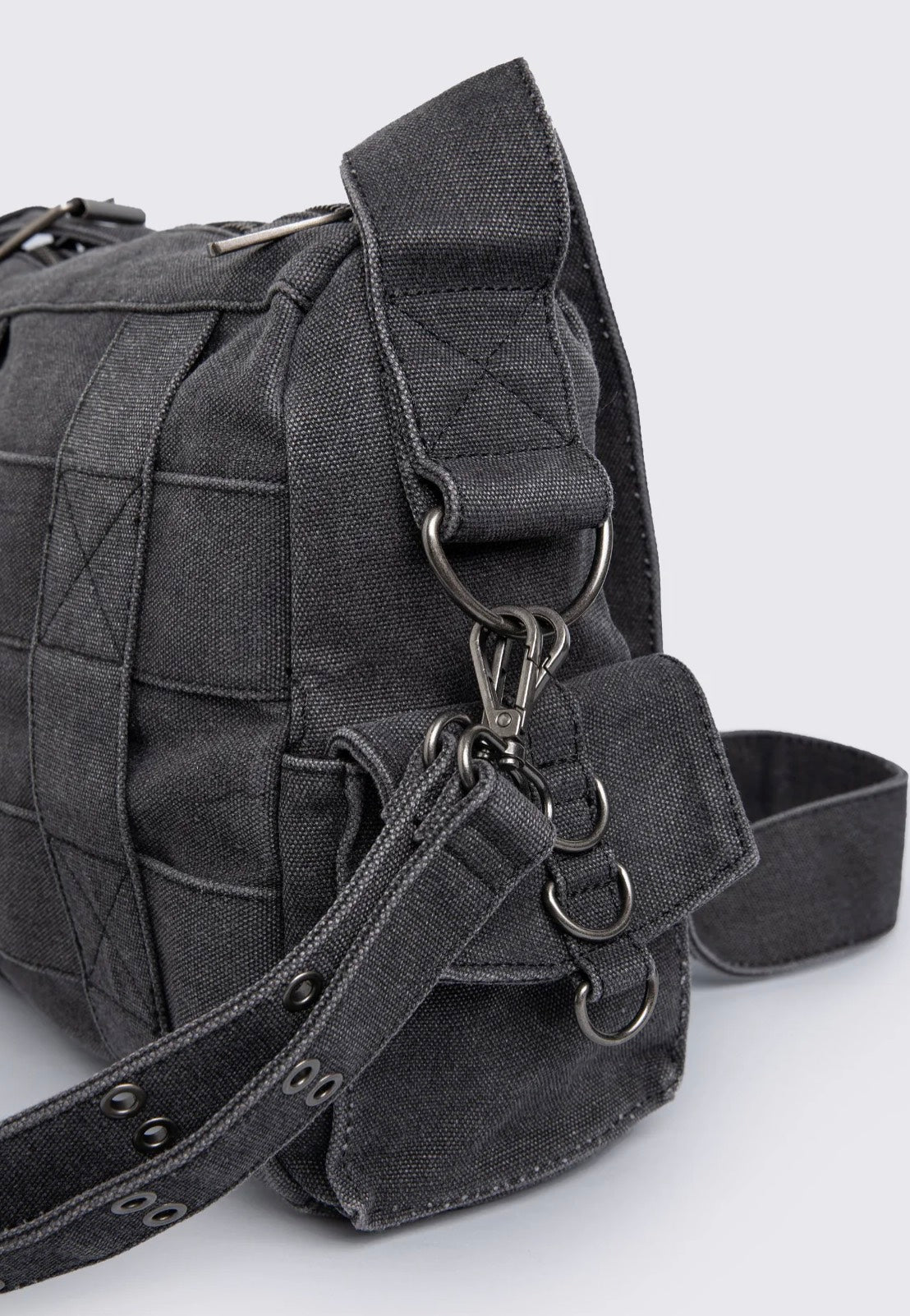 Minga London - Trek Denim Black - Crossbody Bag | Impericon