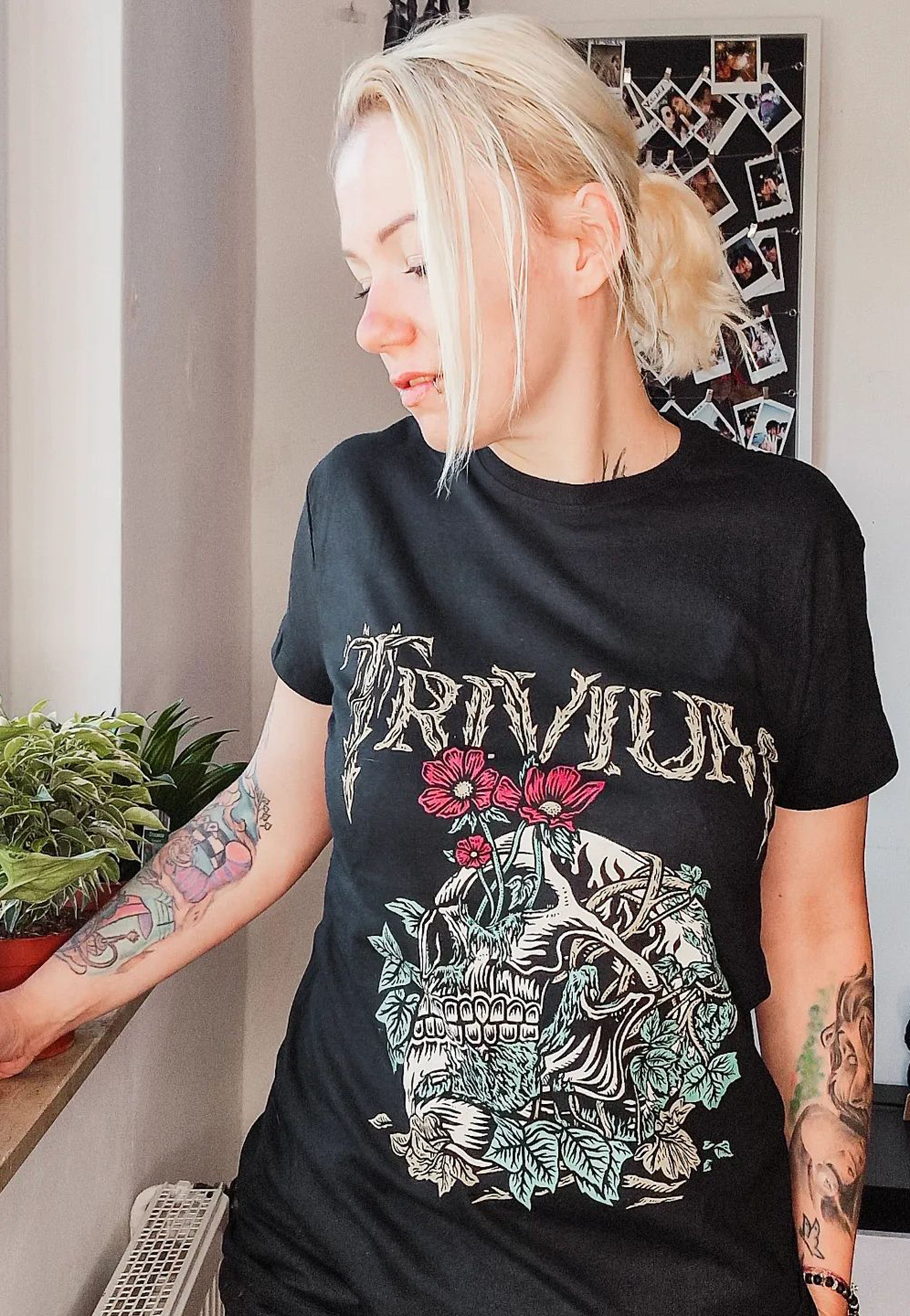 Trivium - Skelly Flower - T-Shirt | Impericon