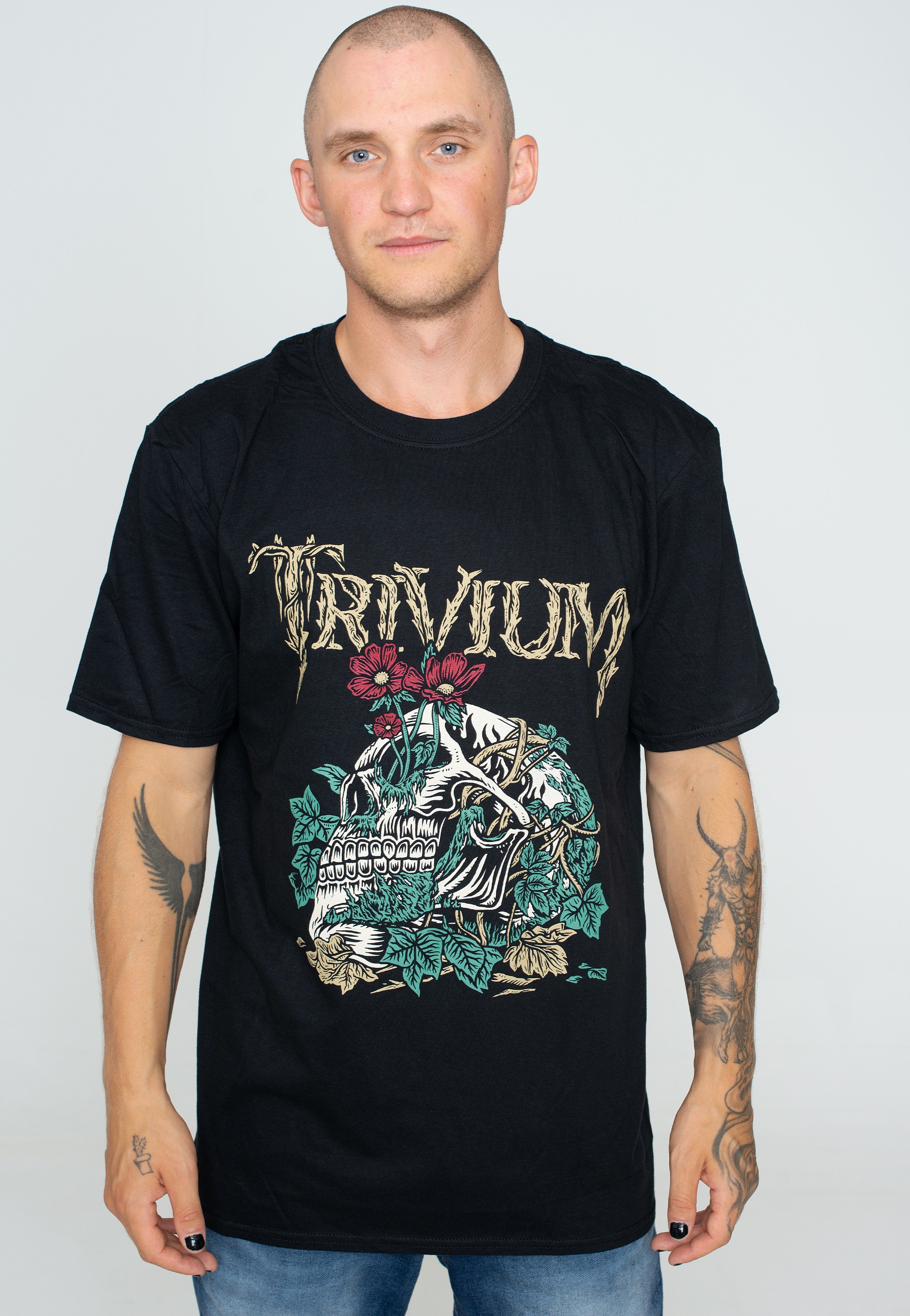 Trivium - Skelly Flower - T-Shirt | Impericon