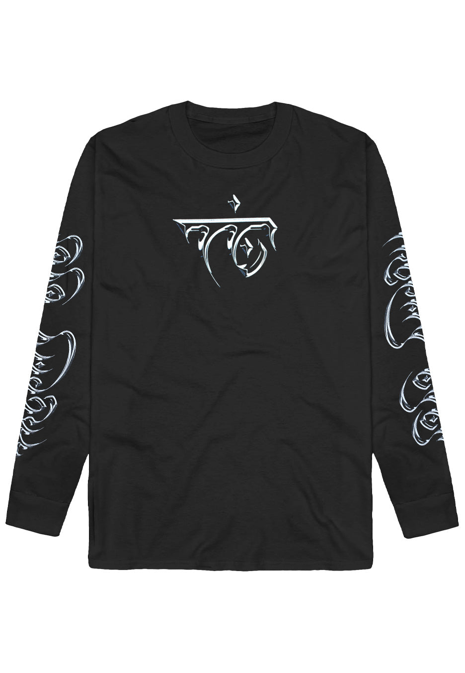 Trophy Eyes - Chrome Logo - Longsleeve | Neutral-Image