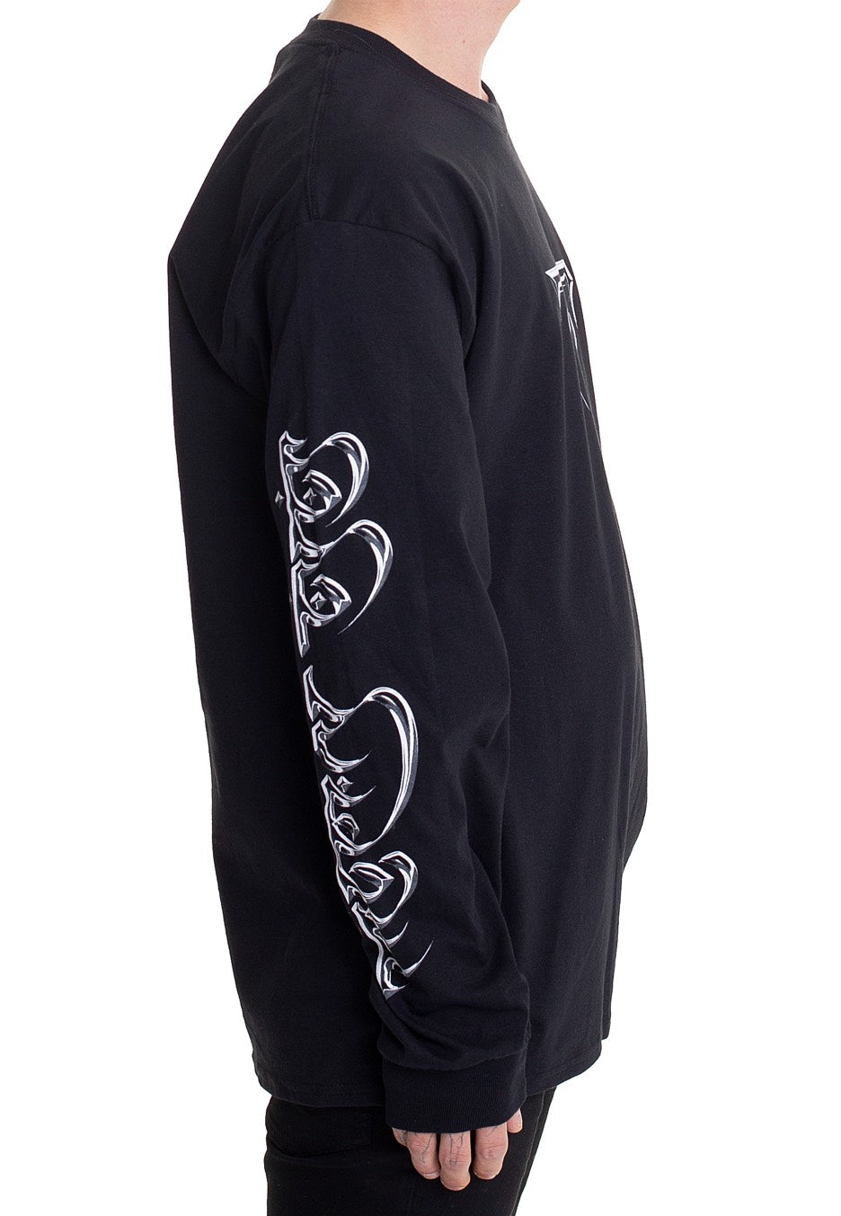 Trophy Eyes - Chrome Logo - Longsleeve | Men-Image