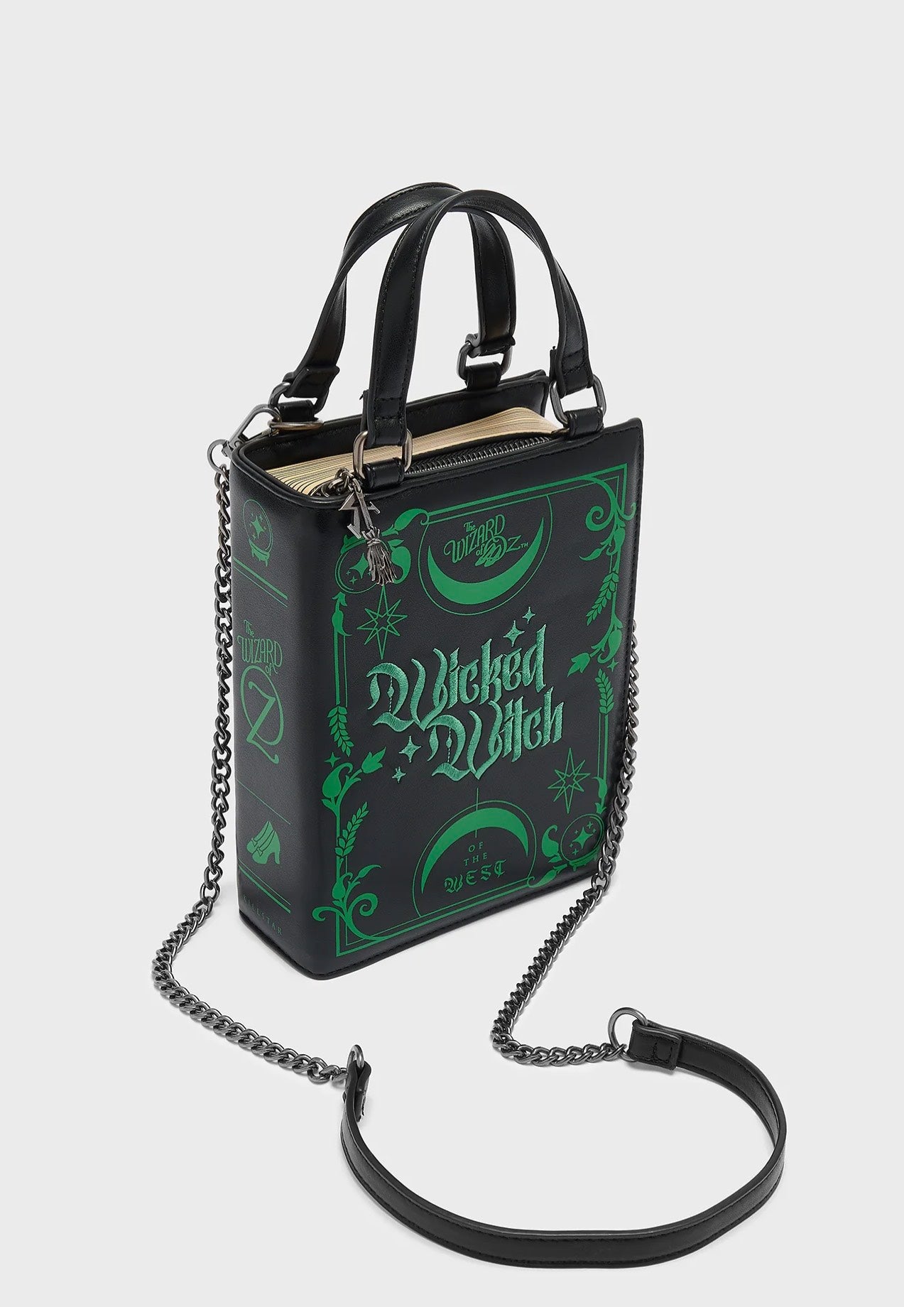 Killstar Killstar x Wizard Of OZ - Truly Wicked Book Black/Green