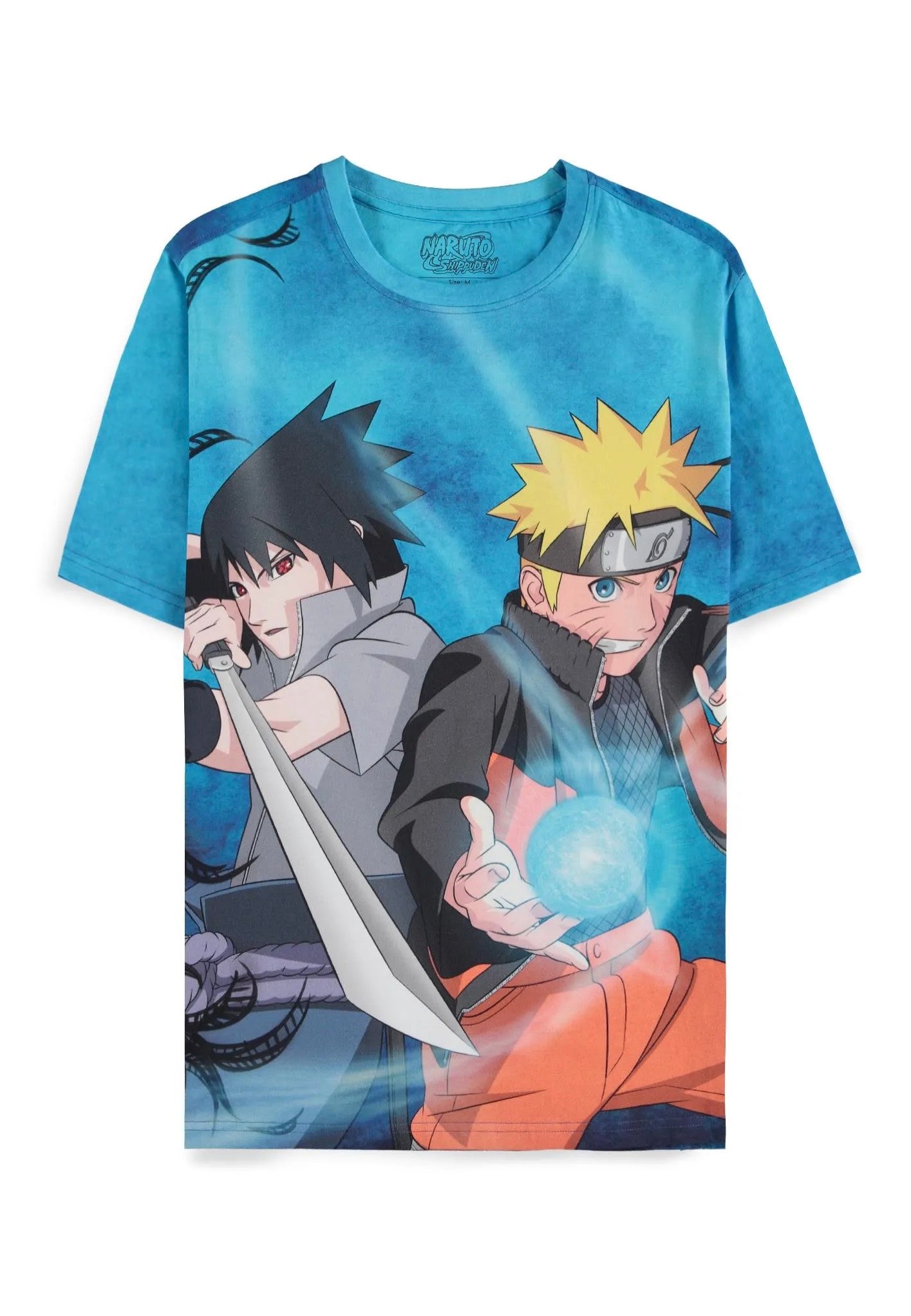 Naruto - Naruto & Sasuke Allover - T-Shirt