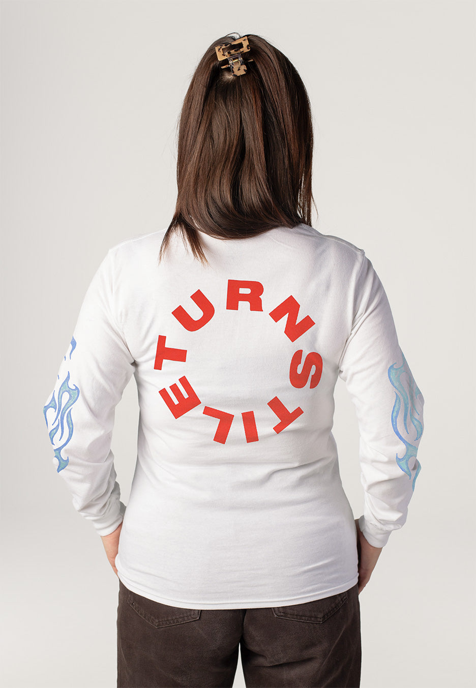 Turnstile - Flame White - Longsleeve | Women-Image