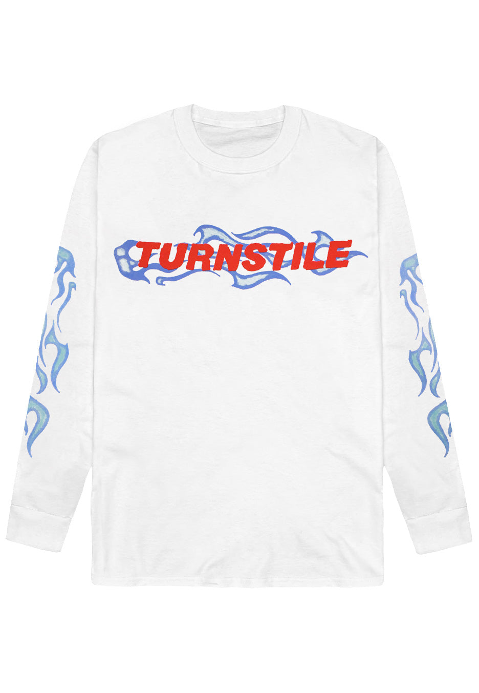 Turnstile Flame White - Longsleeve | Impericon