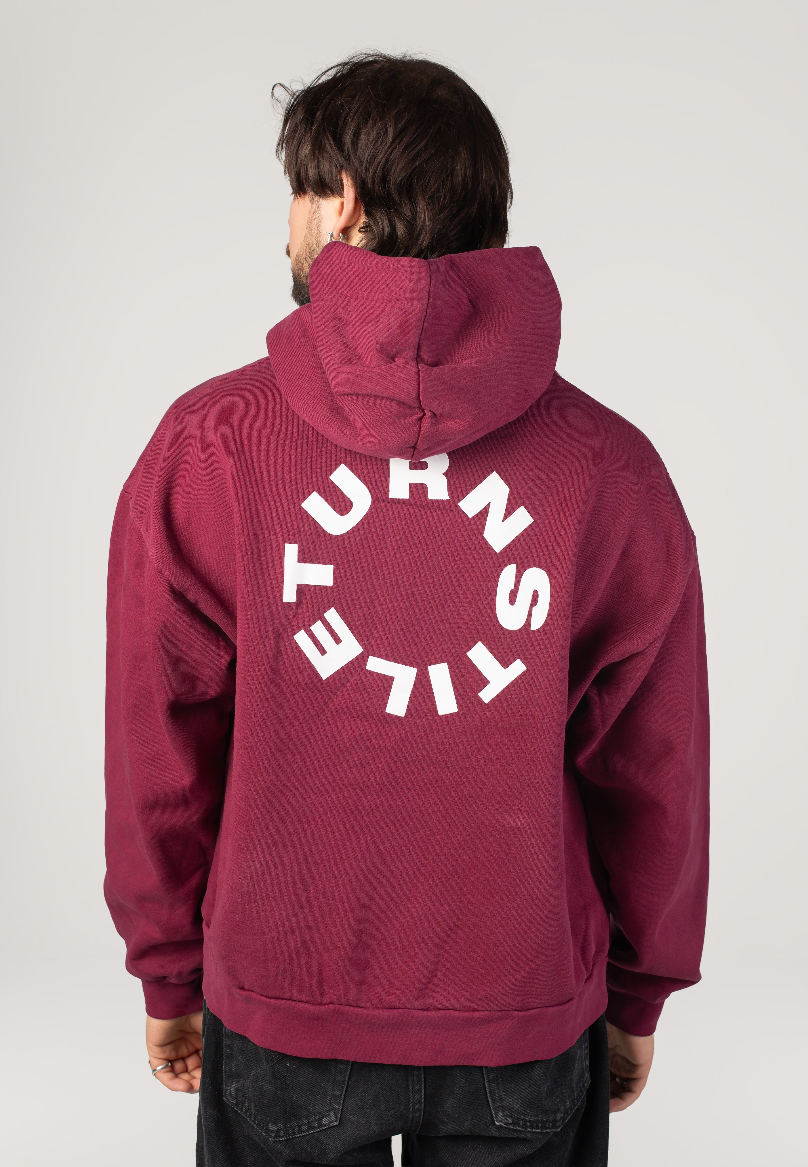 Turnstile - Never Enough Maroon - Hoodie | Men-Image