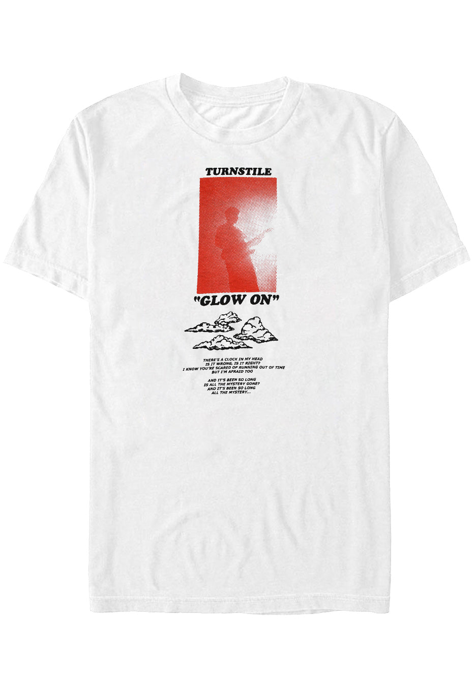 Turnstile Pat Glow On White - T-Shirt | Impericon