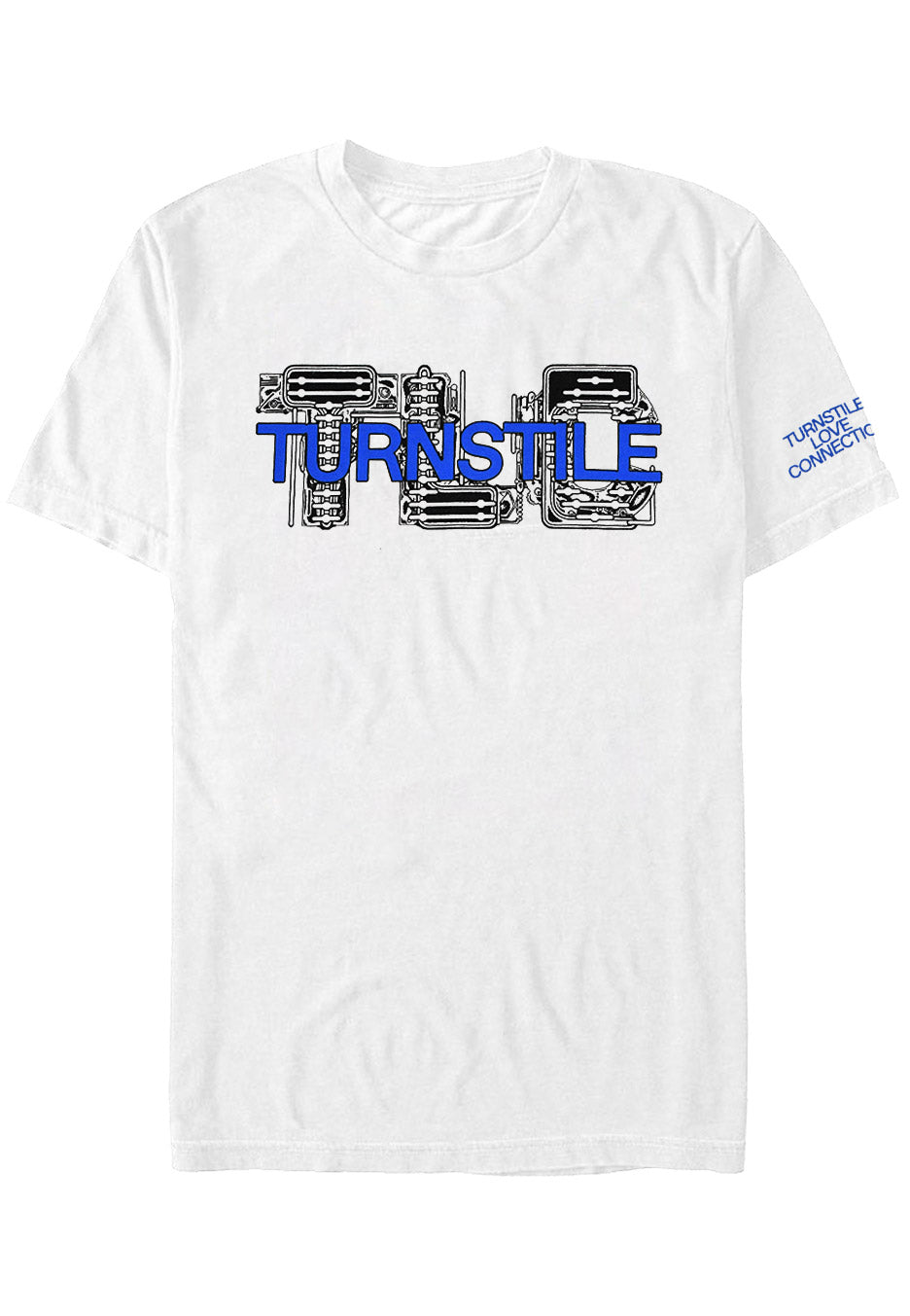 Turnstile TLC Boom White - T-Shirt | Impericon