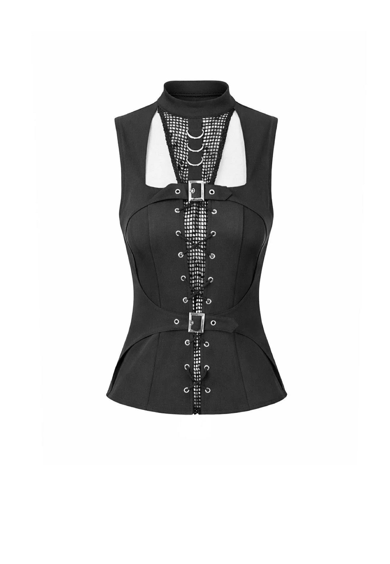 Dark In Love Iron Covenant Punk Dark Wear Top | Women-Image