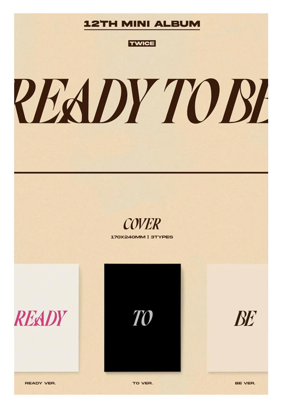 Twice - Ready To Be (Be Version) - CD | Neutral-Image