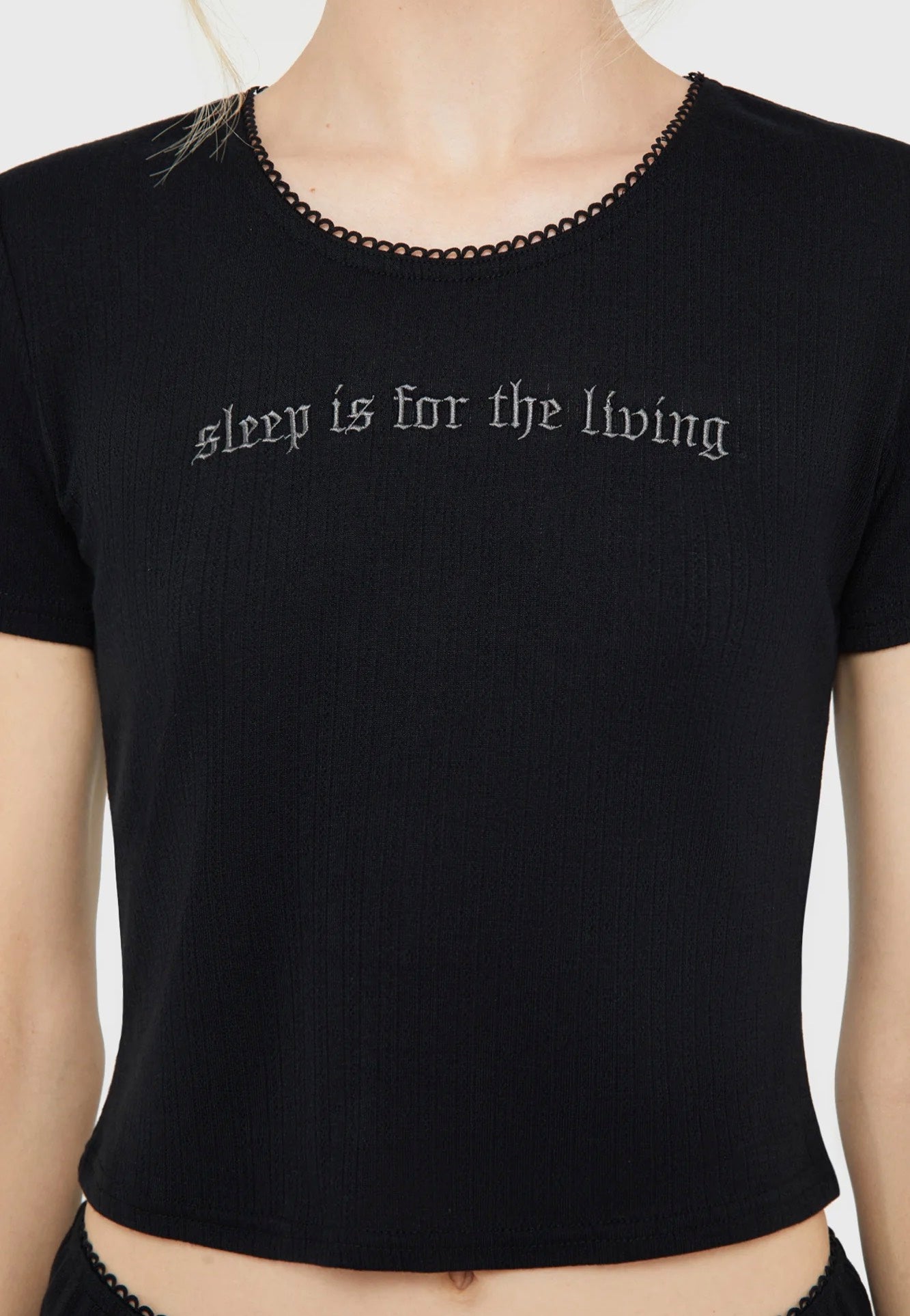 Killstar - Twilight Threads 3 Piece Set Black - Sleepwear | Women-Image